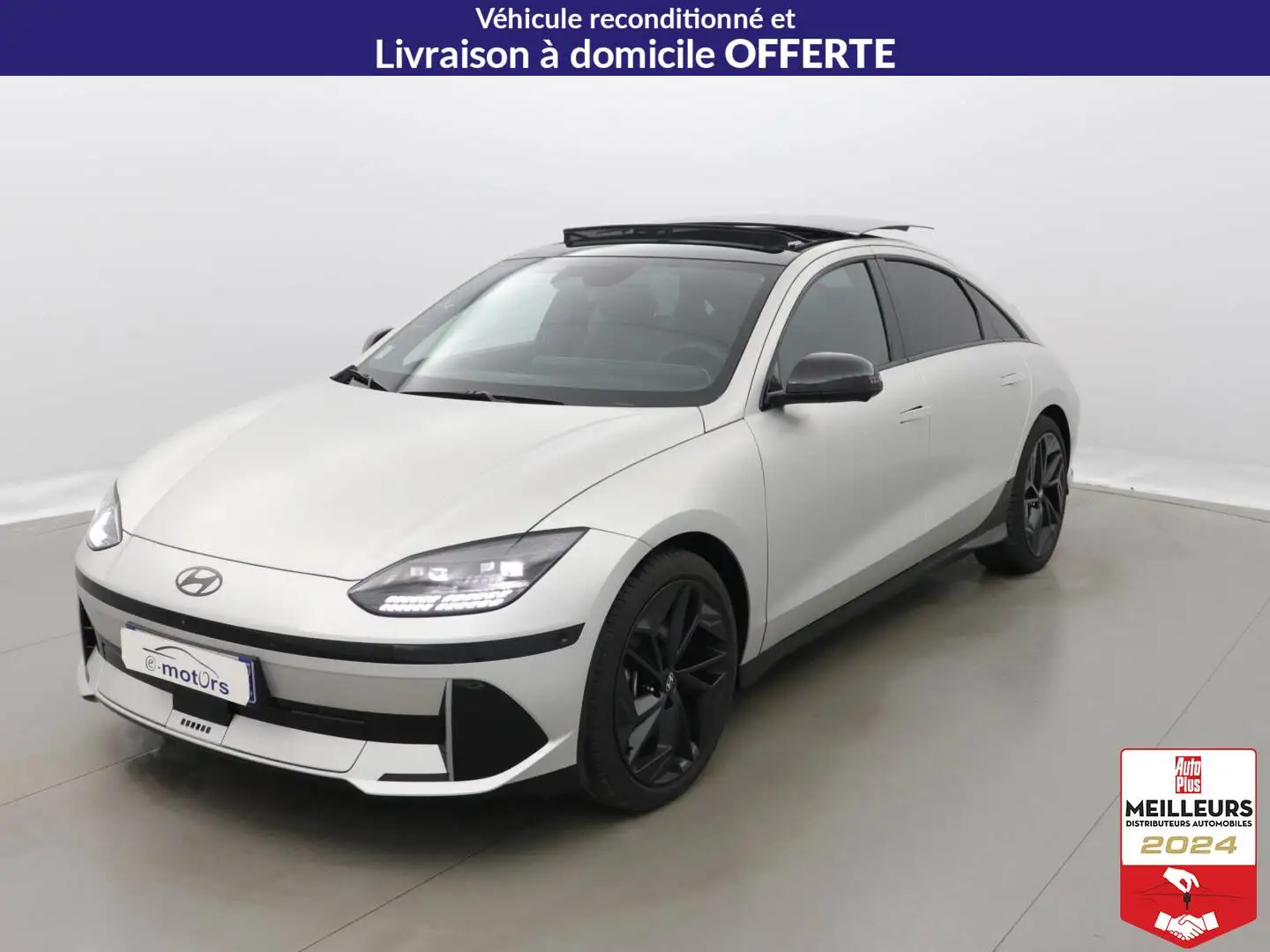 Hyundai IONIQ 6 77 kWh HTRAC 325 First Edition Blanc - 1
