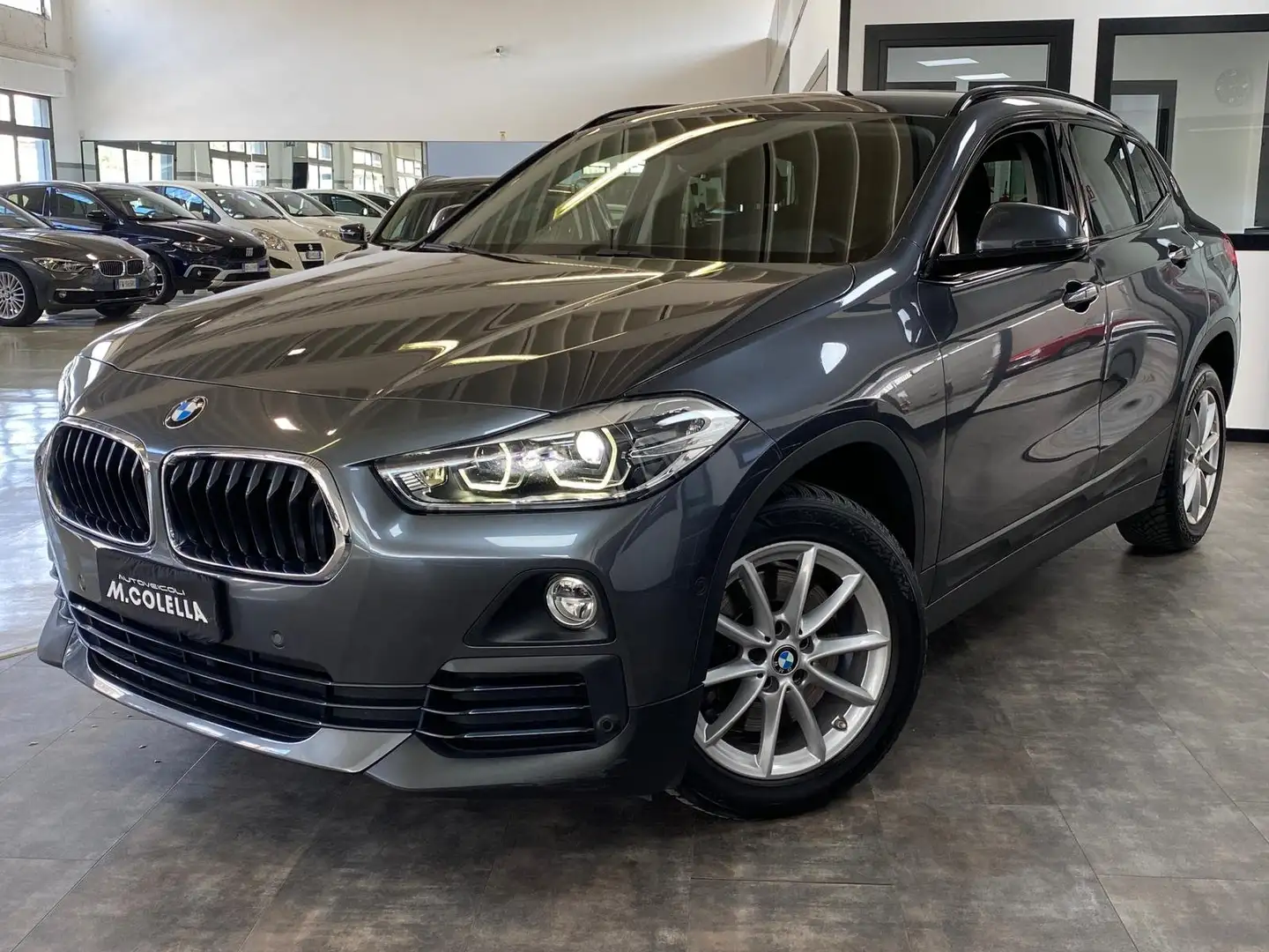 BMW X2 XDRIVE 20D BusinessX UniPro/TAGLIANDIBMW/CruiseADD Grigio - 1