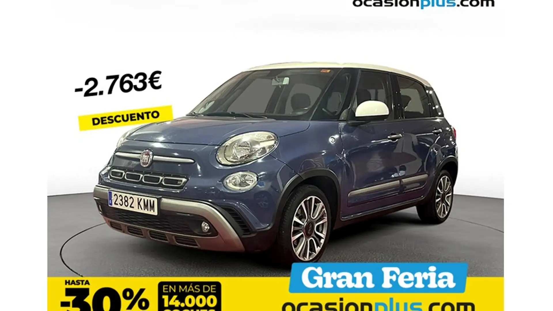 Fiat 500L 1.4 Cross Azul - 1