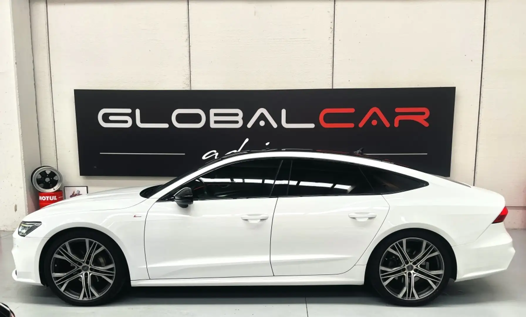 Audi A7 Sportback 45 TFSI quattro-ultra S tronic Blanco - 2