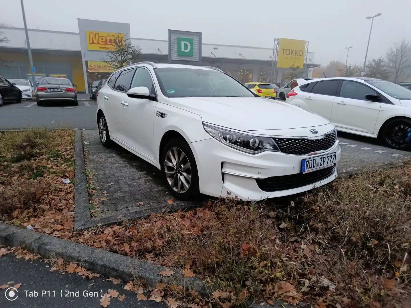 Kia Optima Optima Sportswagon 2.0 CVVL Weiß - 1