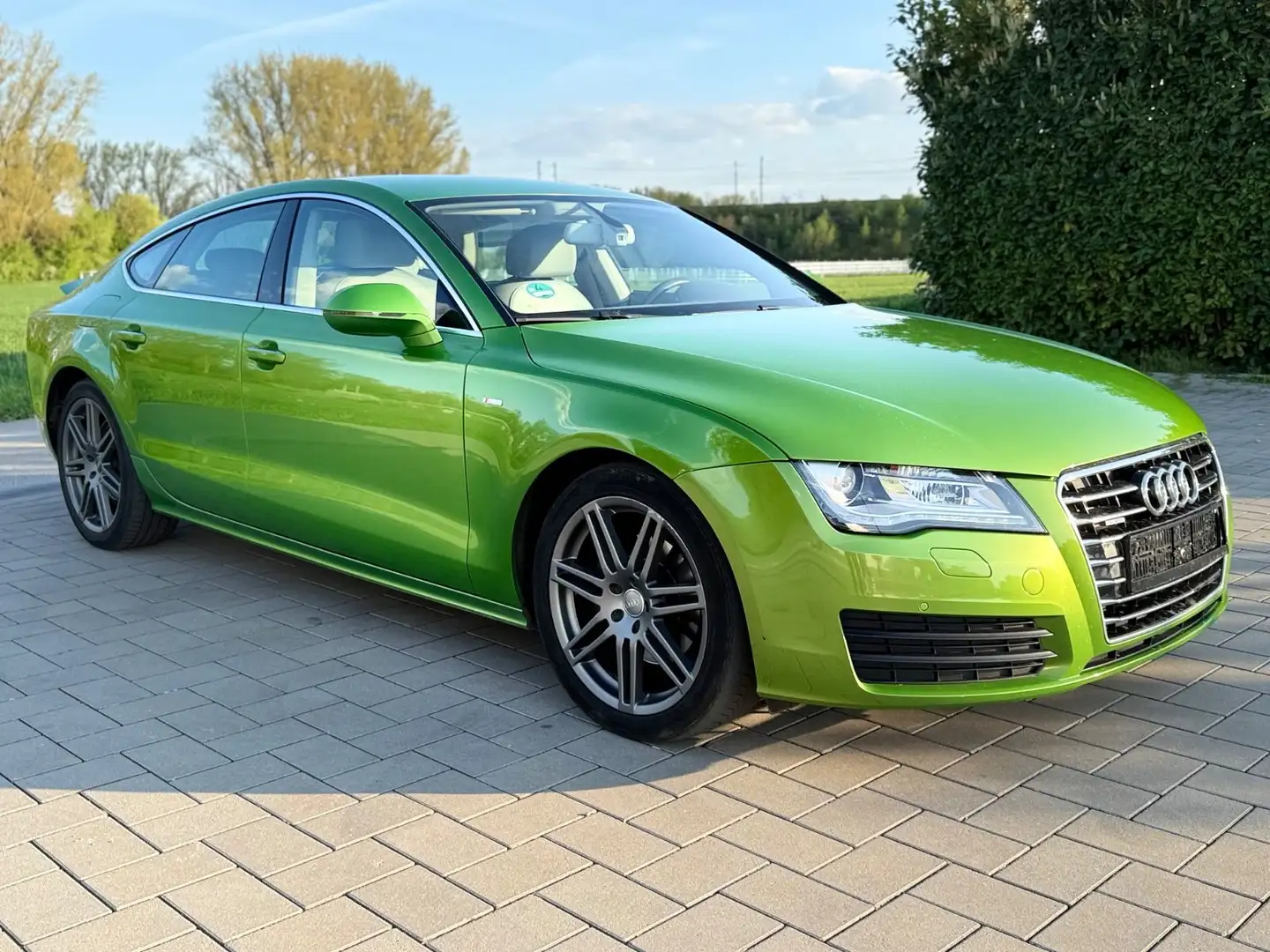 Audi A7 3.0 TDI multitronic Sportback S-Line Verde - 1