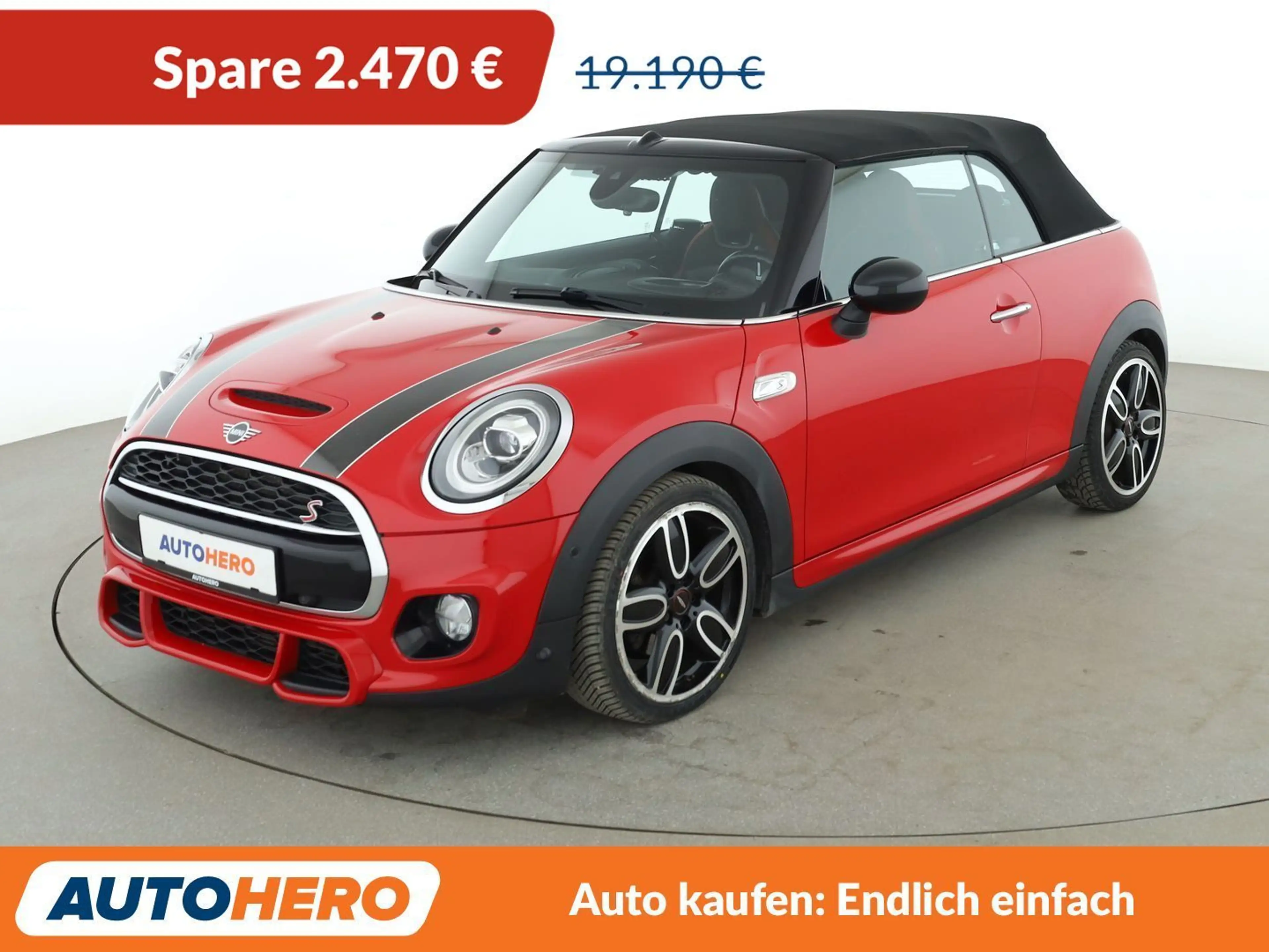 MINI Cooper S Cabrio Cooper S Aut.*NAVI*ACC*CAM*PDC*SHZ*KLIMA*GARANTIE*