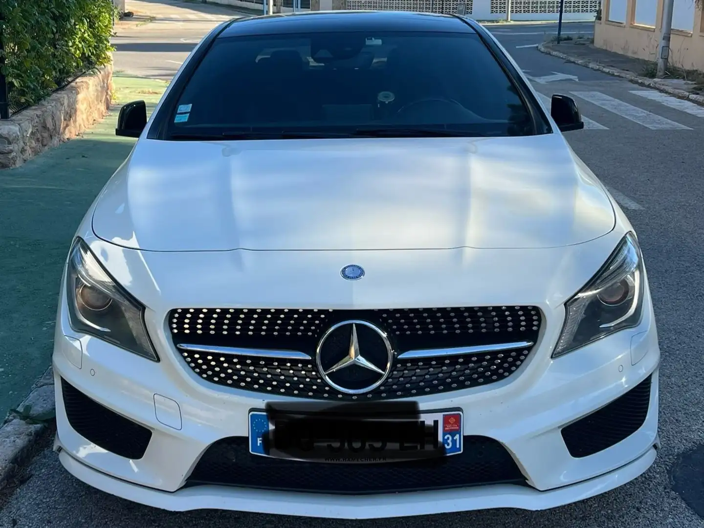 Mercedes-Benz CLA 220 CLA 220 CDI Fascination 7-G DCT A Blanc - 1