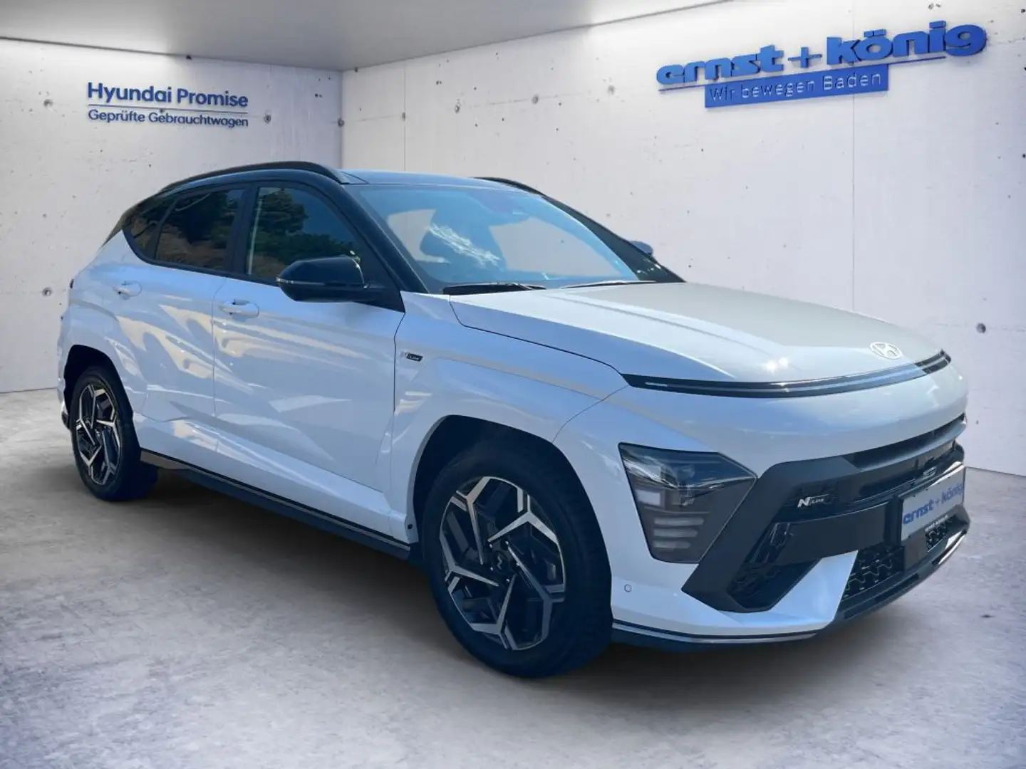 Hyundai KONA 1.6 T-GDI DCT 4WD N Line Weiß - 2
