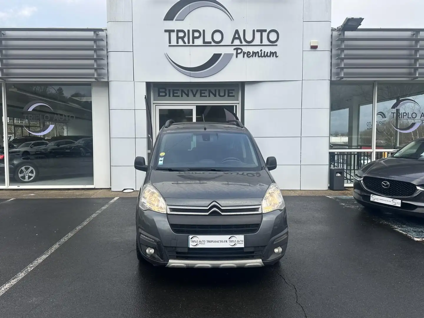 Citroen Berlingo Berlingo 1.6 BlueHDi - 100  COMBI XTR + ATTELAGE + Szary - 2