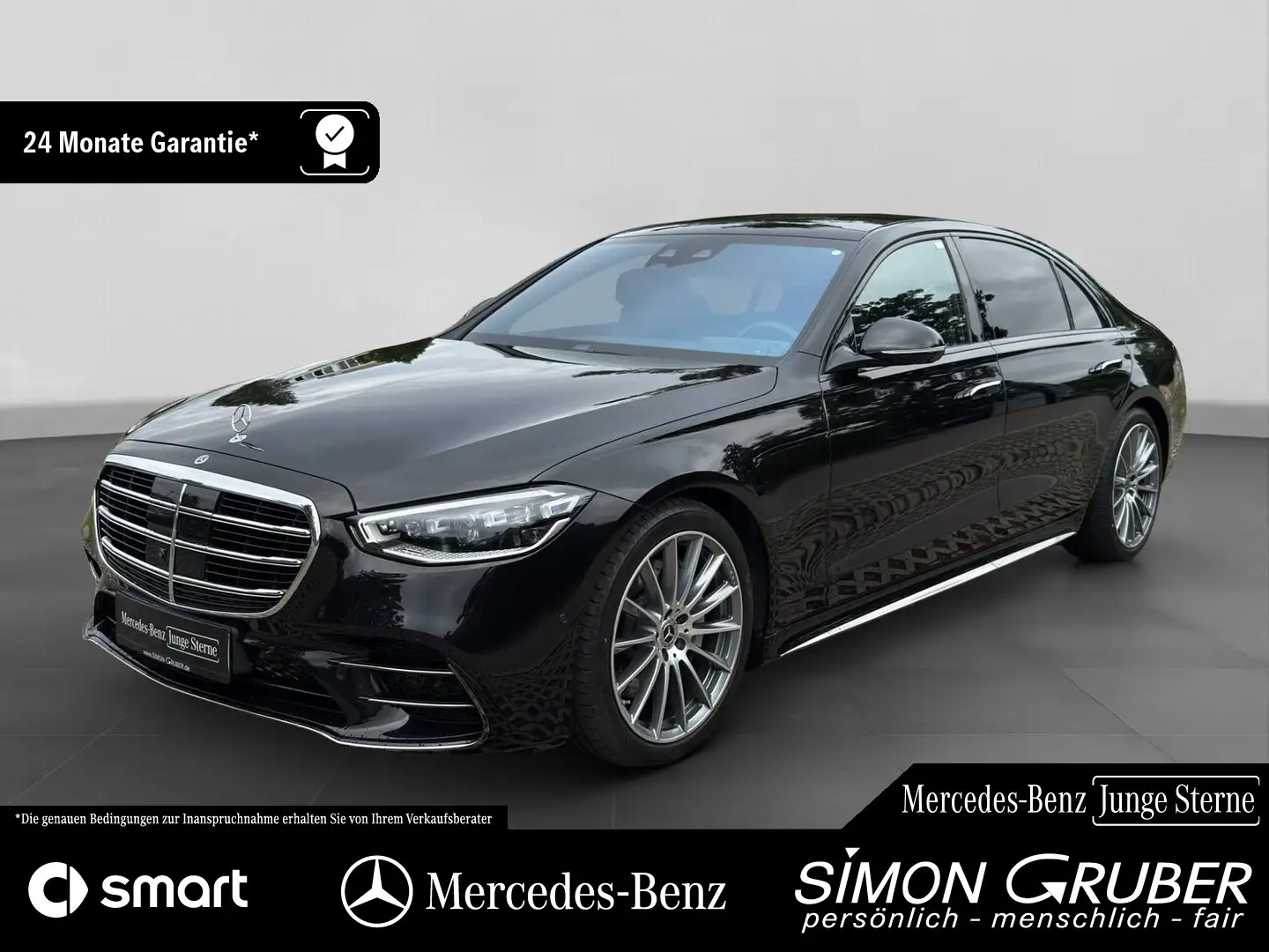 Mercedes-Benz S 580 4M L AMG Night Guard 360 HAL Servolock Black - 1