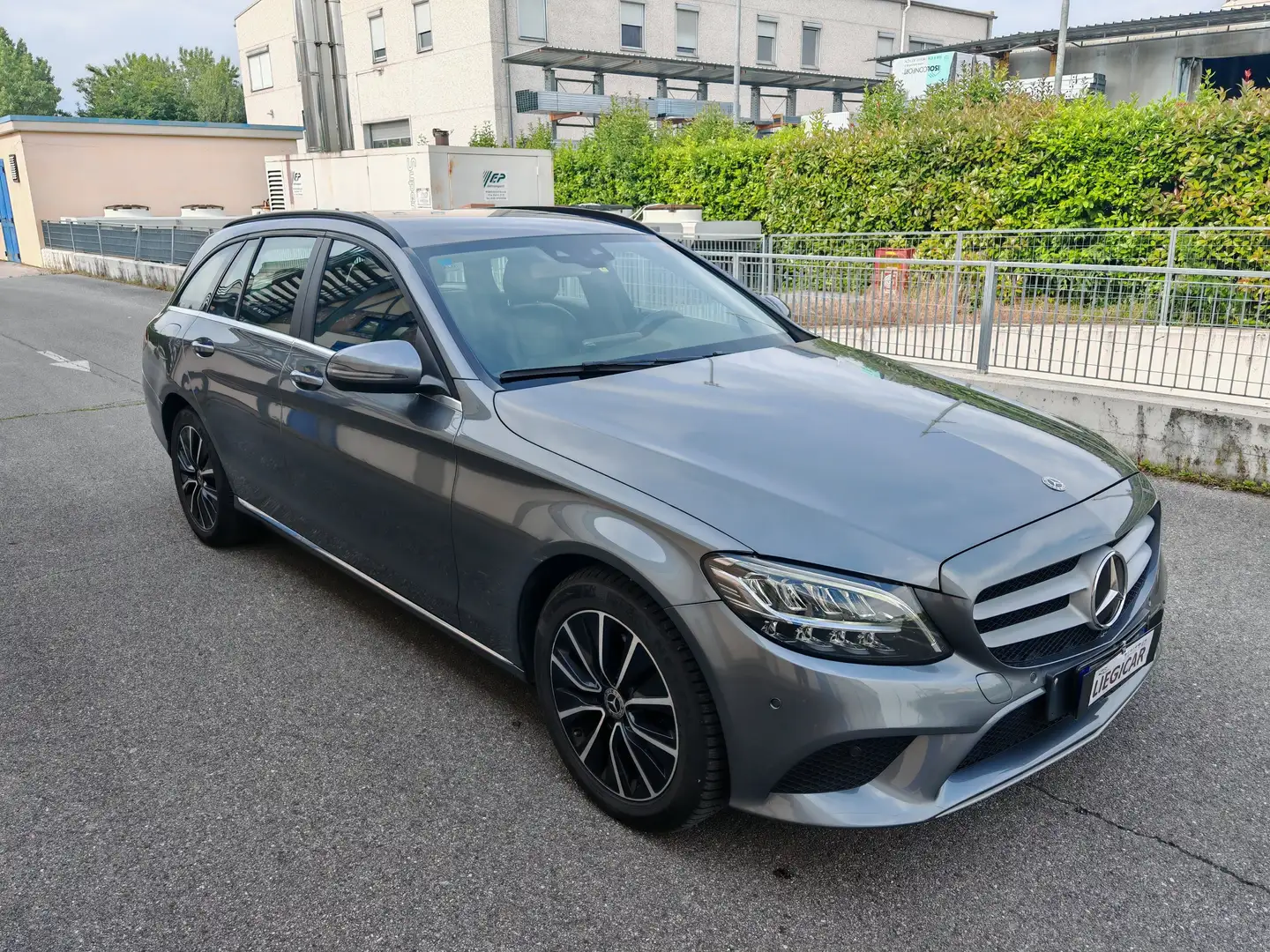 Mercedes-Benz C 220 D Premium 4matic auto UNIPROPRIETARIO KM VERI Gris - 1