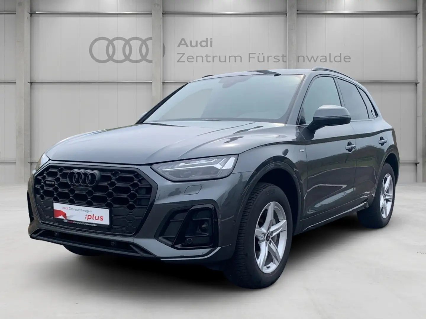 Audi Q5 50 TDI Tiptronic quattro S line AHK Pano Kamera Grau - 1