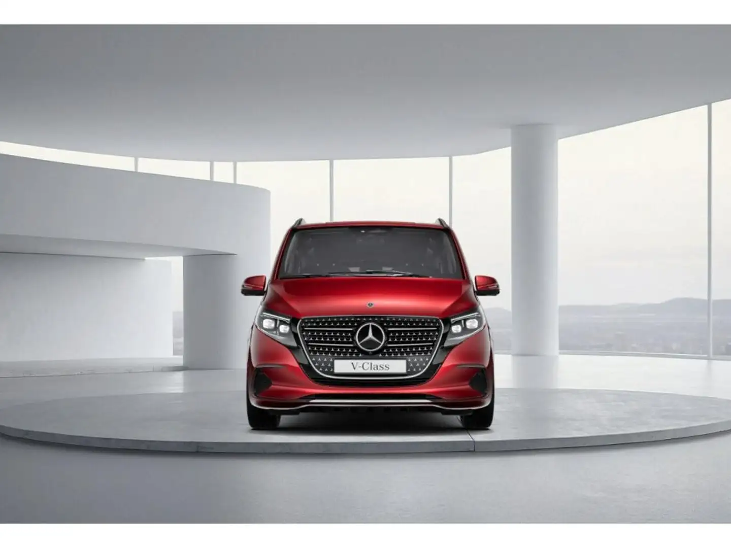 Mercedes-Benz V 250 Avantgarde lang Distr.*AHK2,5t*el.Türen*BT Rot - 2