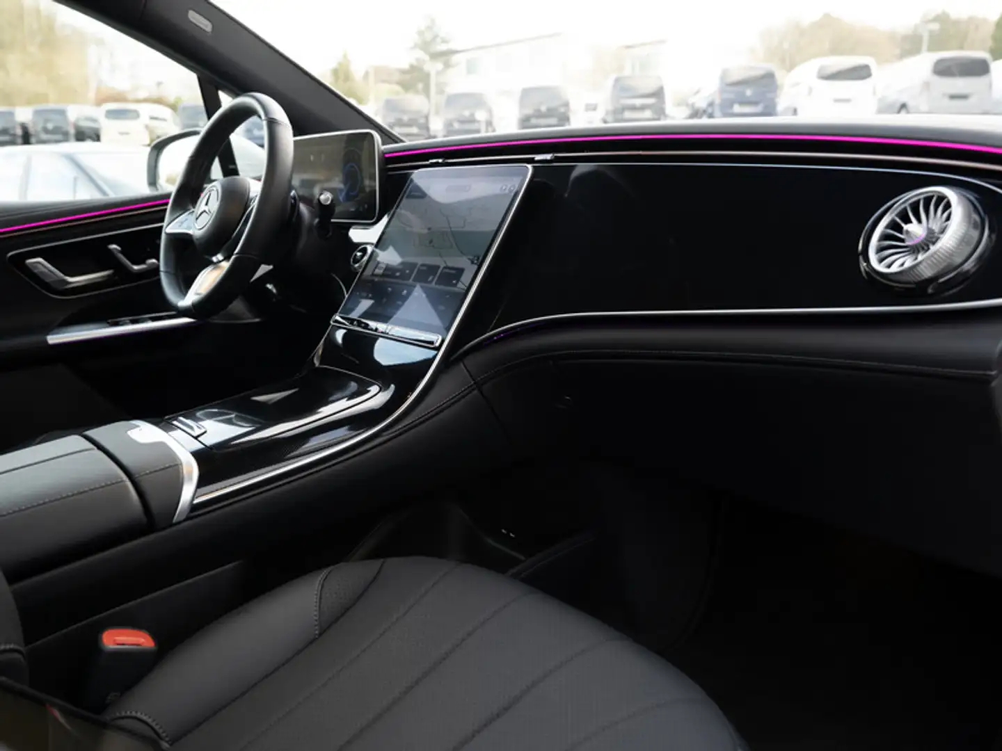 Mercedes-Benz EQE SUV EQE 350 4M SUV ElectricArt/Pano/Burm/AHK/Distr Weiß - 2