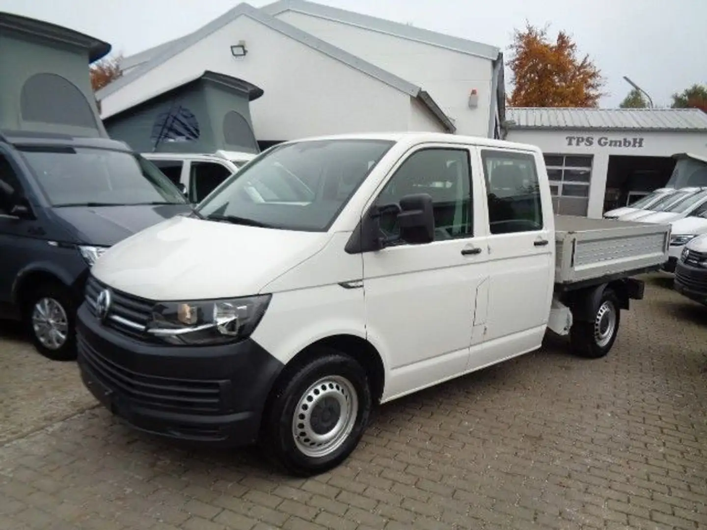Volkswagen T6 Doka 4motion Standheizung/ Klima Blanc - 1