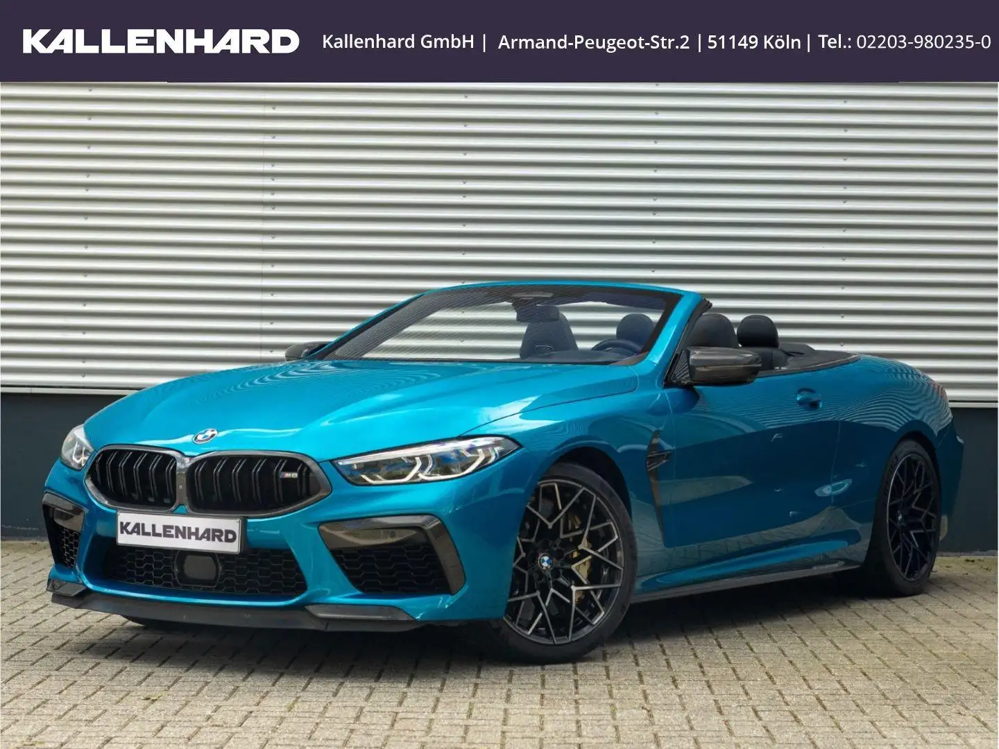 BMW M8 Competition Cabrio-Individual Blau - 1