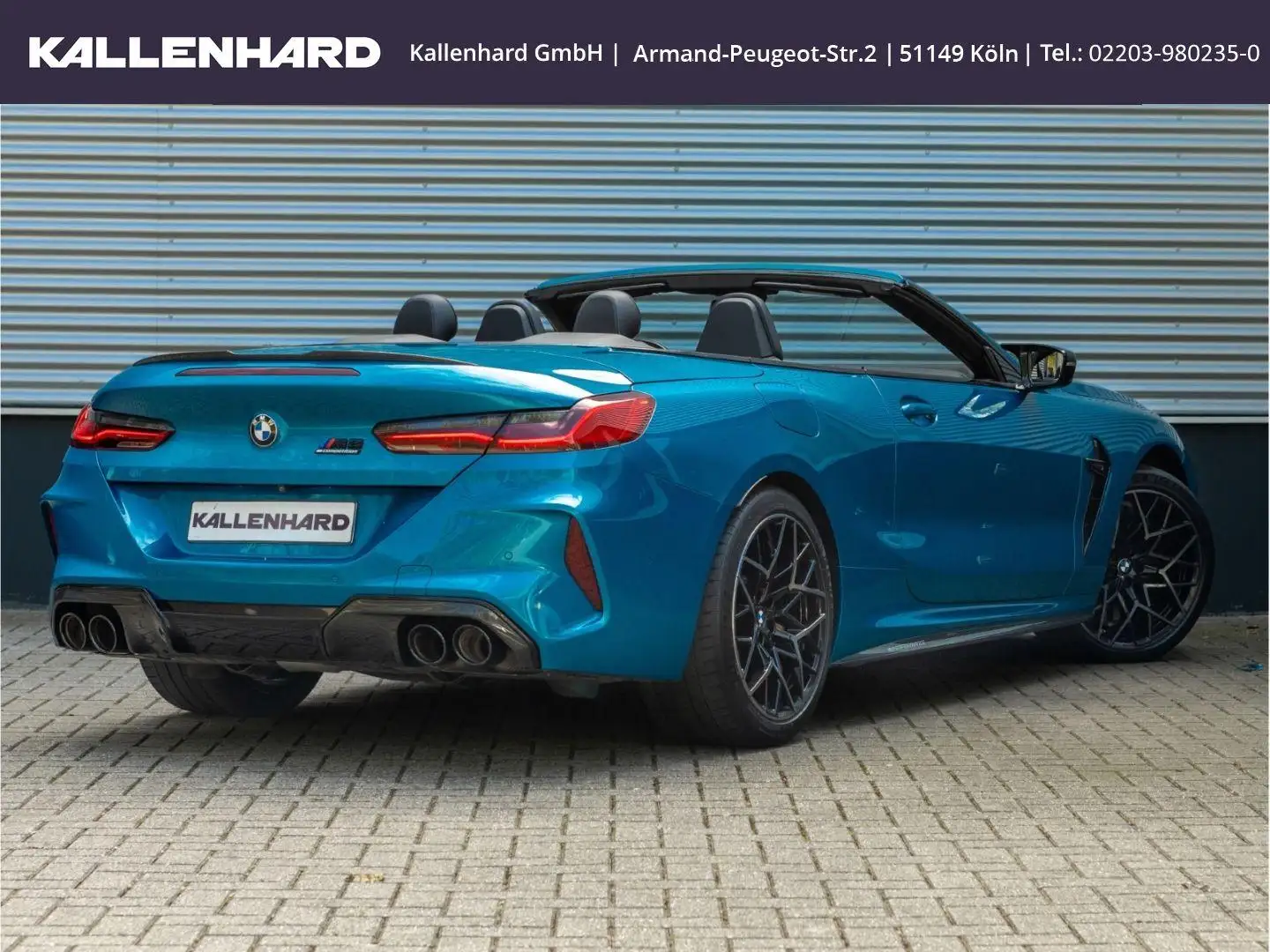 BMW M8 Competition Cabrio-Individual Blau - 2