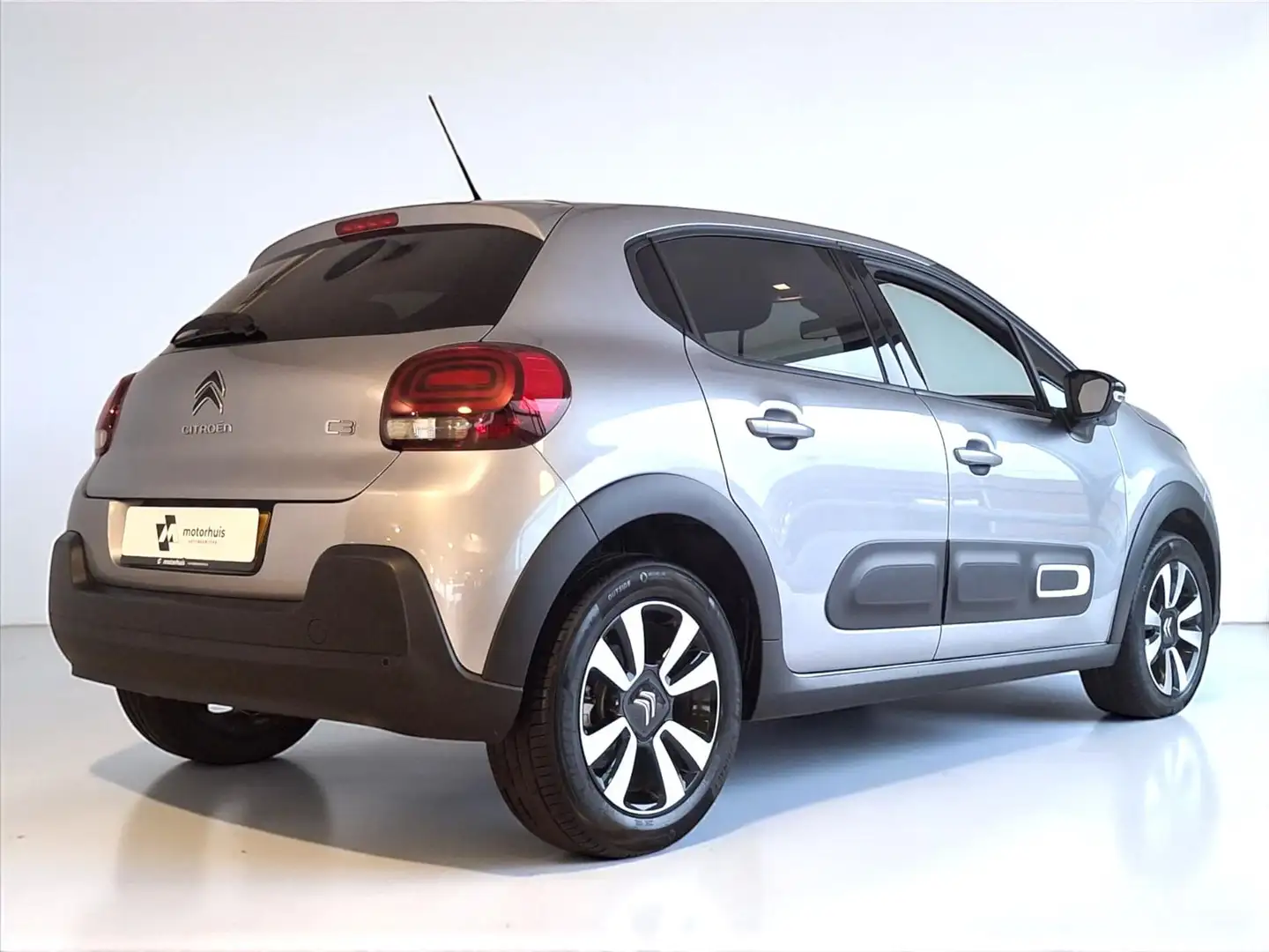 Citroen C3 1.2 PureTech 110pk S&S Max APPLE CARPLAY PDC C Gris - 2