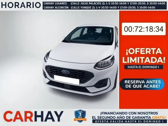Ford Fiesta 1.0 EcoBoost MHEV 92kW(125CV) ST-Line 5p