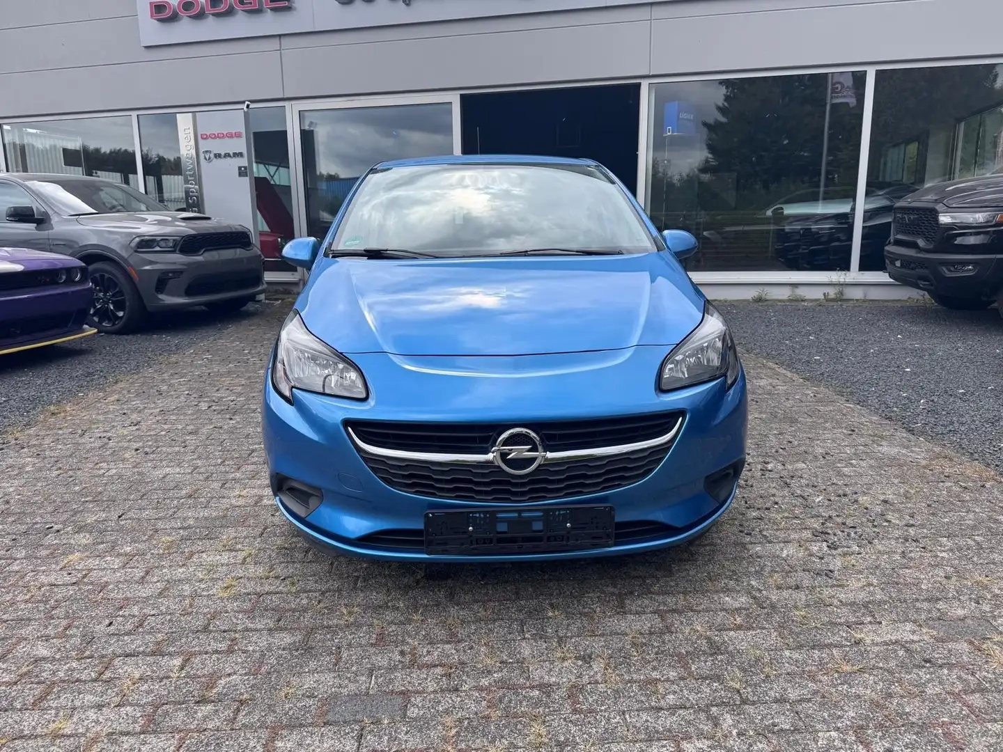 Opel Corsa E Edition Bleu - 2