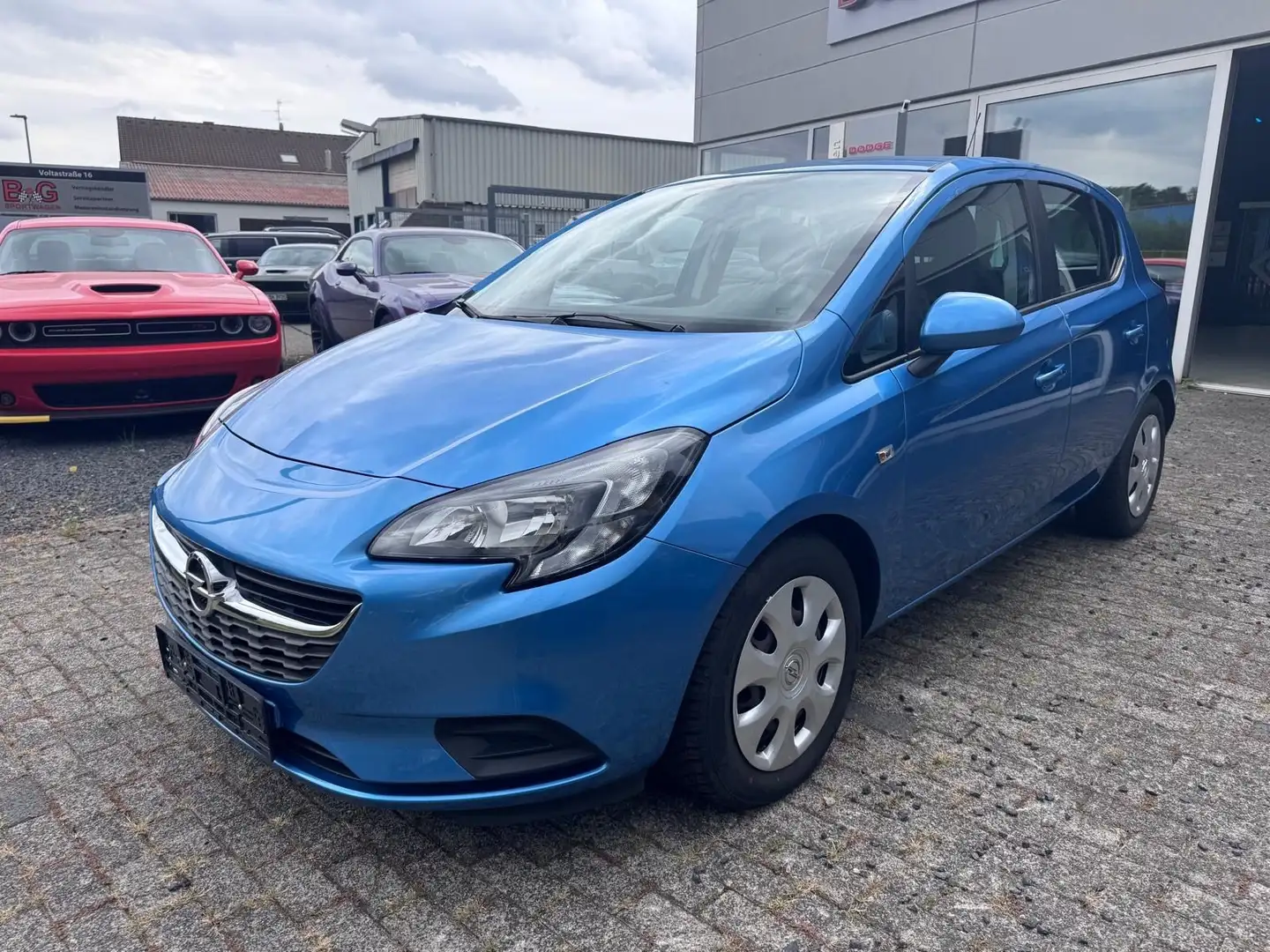 Opel Corsa E Edition Bleu - 1