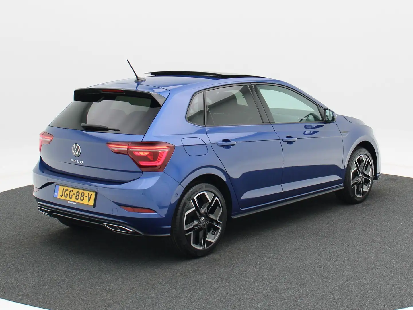 Volkswagen Polo R-Line Edition 1.0 TSI 95PK | DSG | Panoramadak | Azul - 2