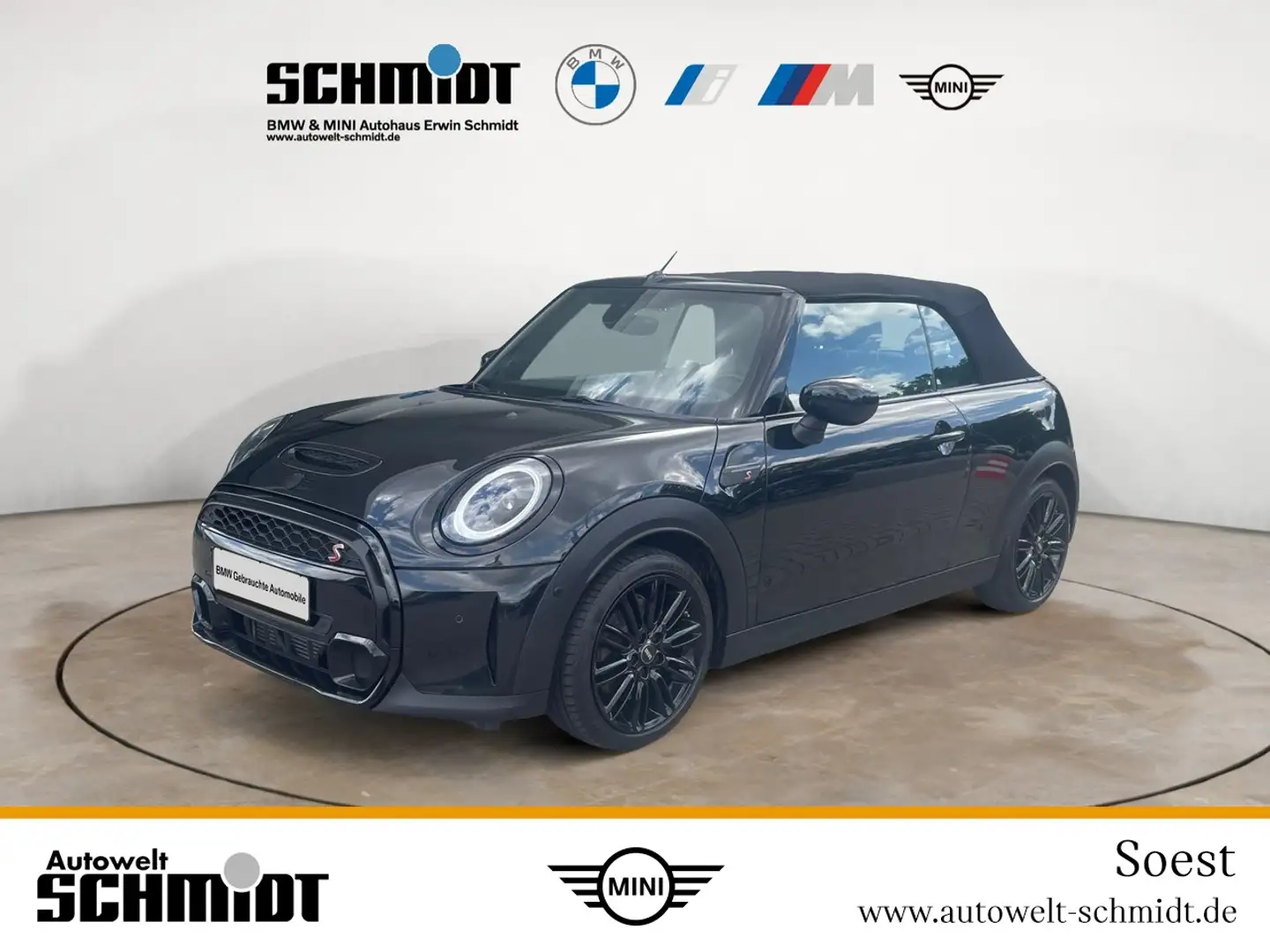 MINI Cooper S Cabrio Classic Trim + GARANTIE Schwarz - 1