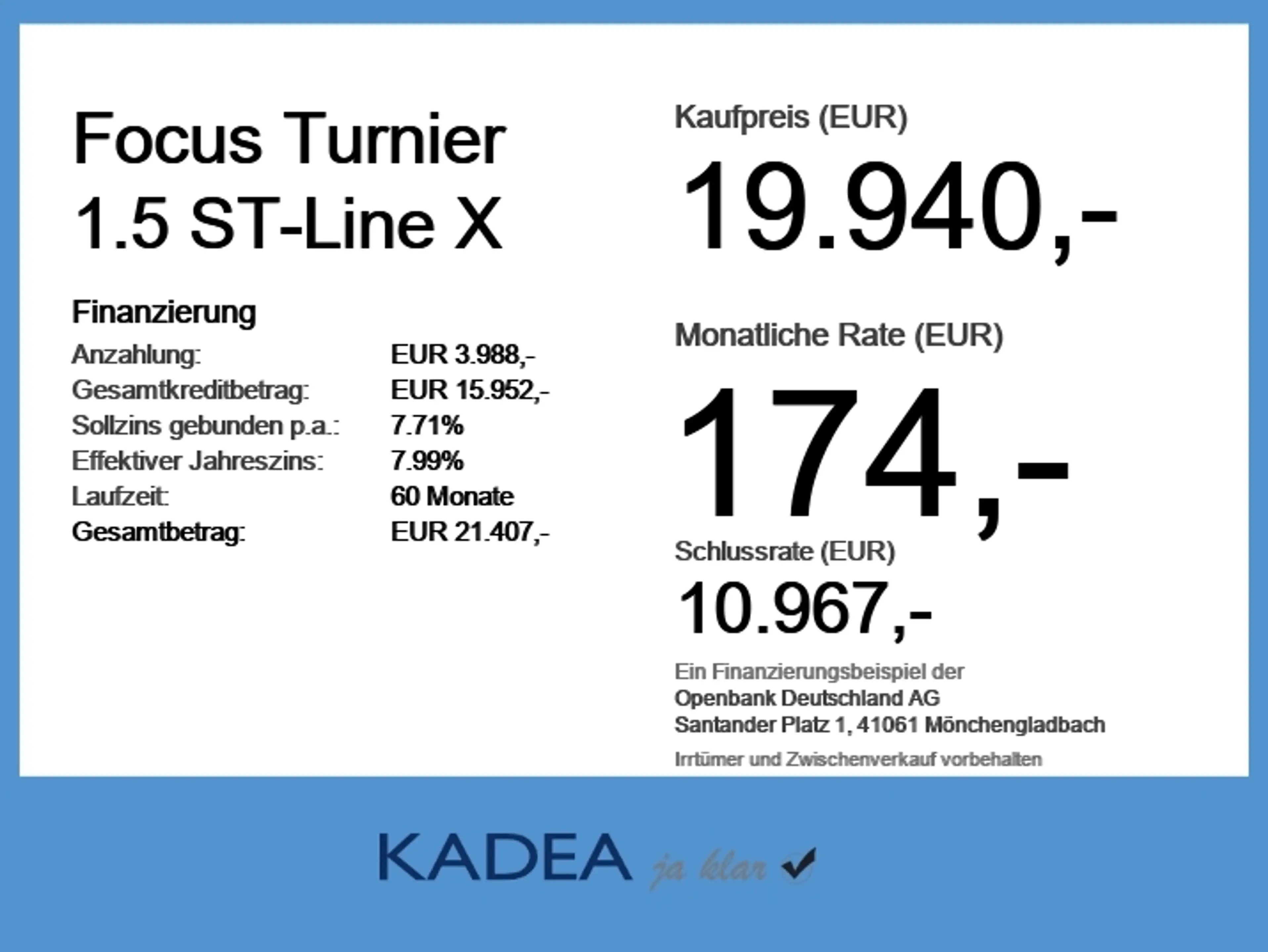 Ford Focus Turnier 1.5 ST-Line X | Autom. | Panodach — photo 6