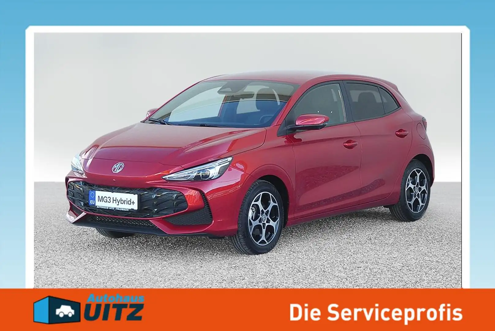 MG MG3 Hybrid+ Luxury +ACC+LED+360°+KeyGo+PDC Rot - 1