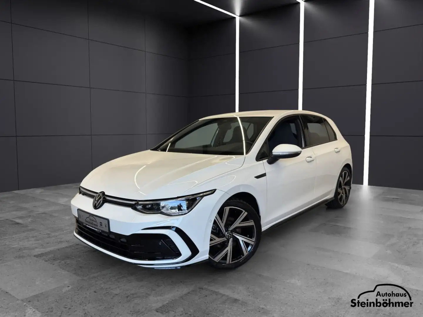 Volkswagen Golf R-Line 2.0TDI DSG IQ.Light NAV Pro AHK ACC Weiß - 2