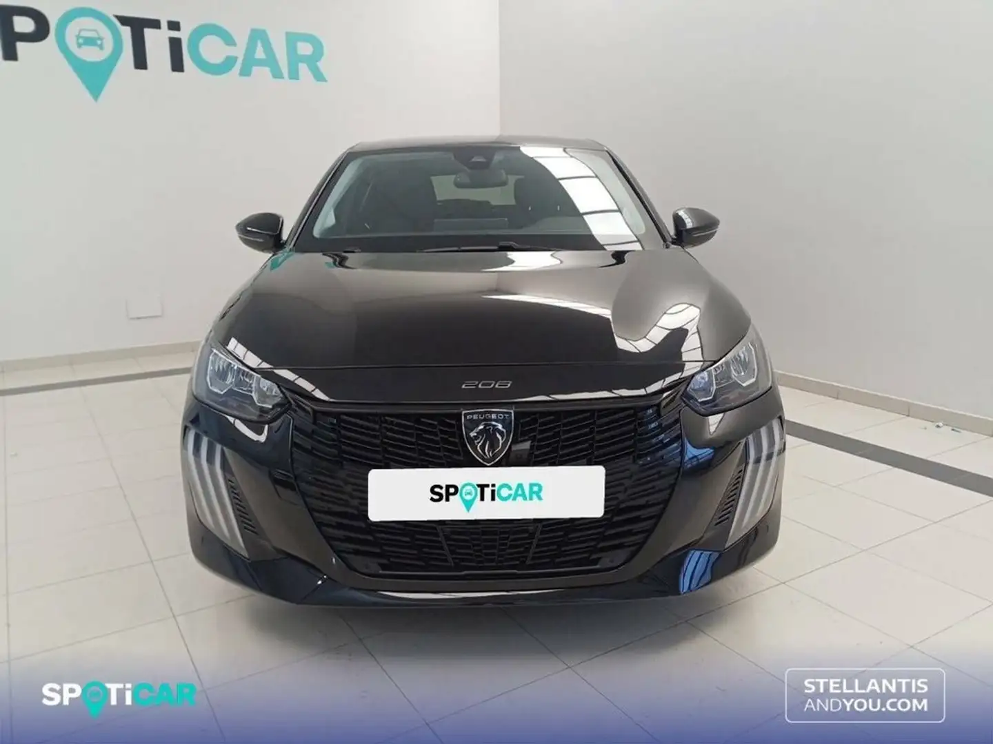 Peugeot 208 Puretech 100 Allure Schwarz - 2