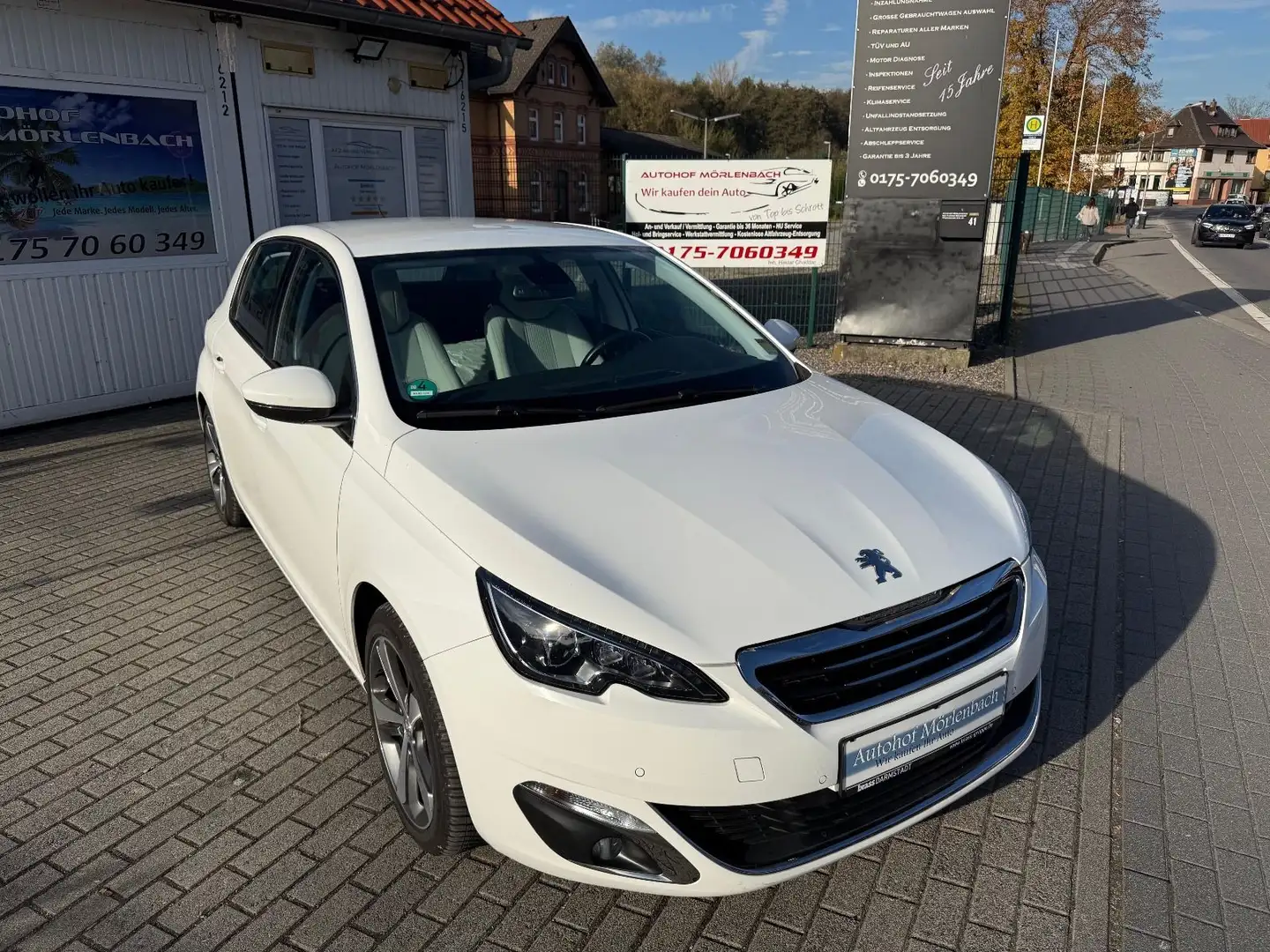 Peugeot 308 Allure Blanc - 2