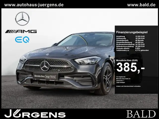 Mercedes-Benz C 200 d AMG Sport/LED/Cam/Pano/AHK/Night/Memo/18