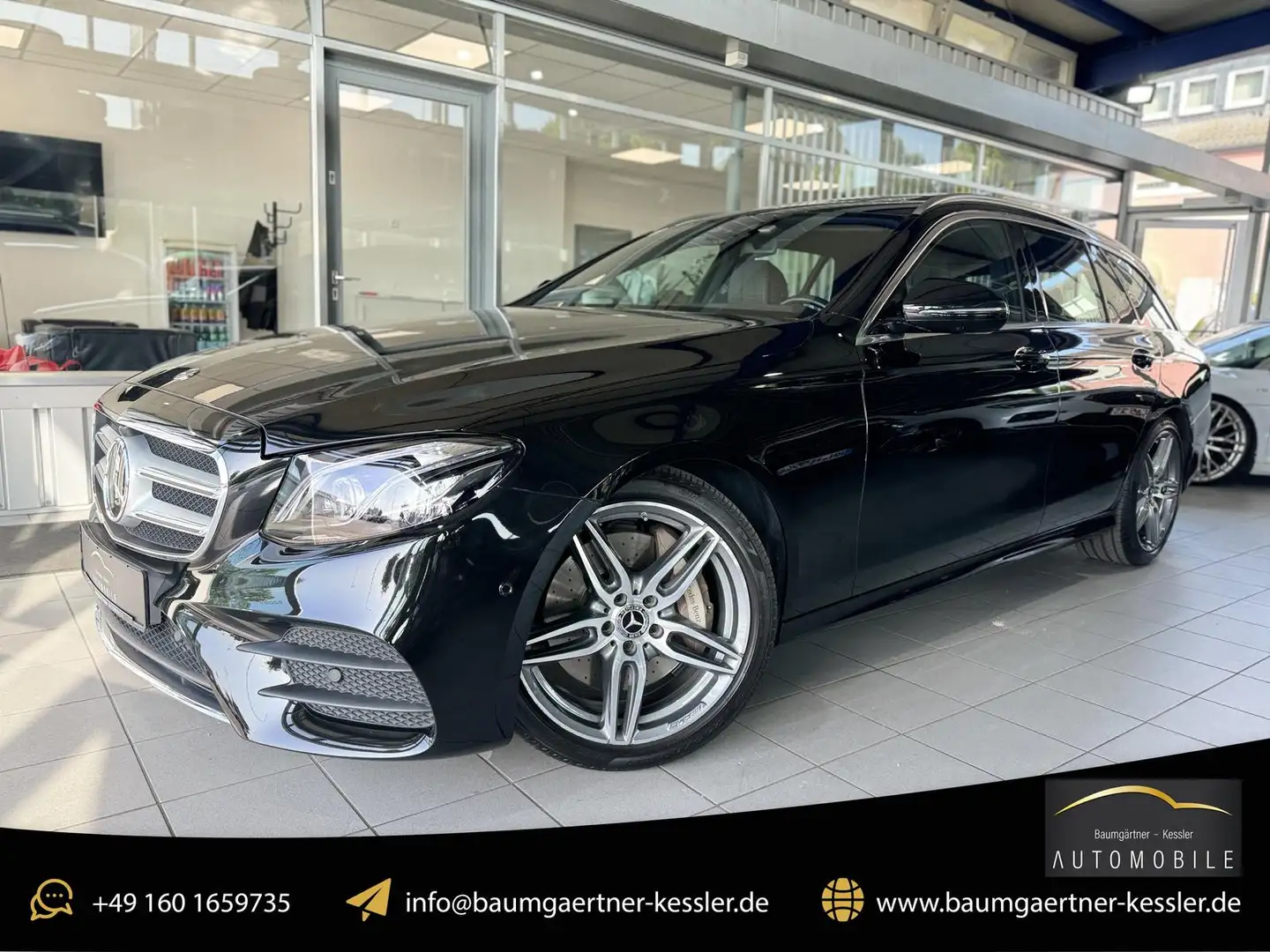 Mercedes-Benz E 400 E400 T 4Matic 9G-Tronic AMG-Line LED 360°K AHK crna - 1