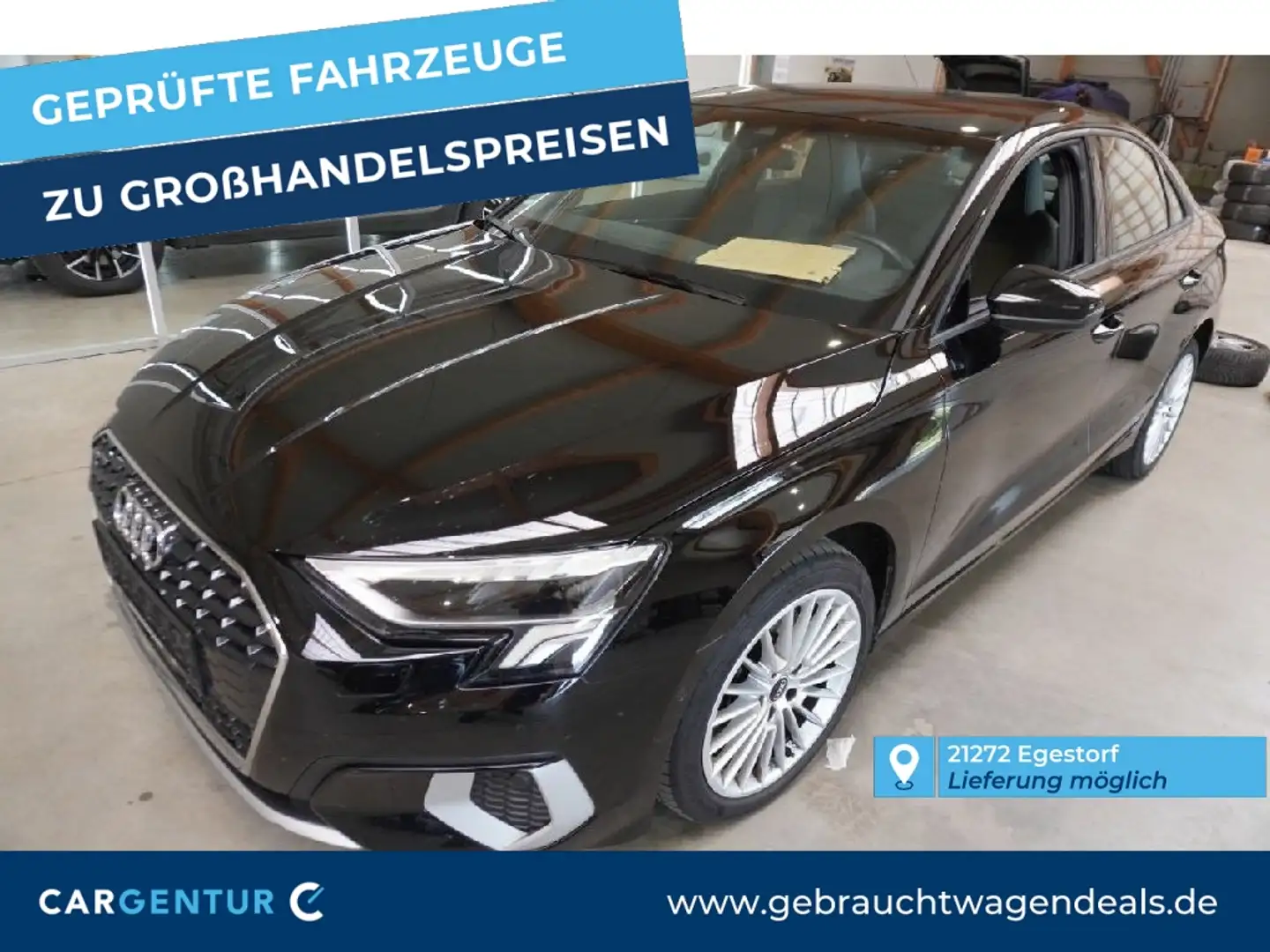 Audi A3 35 2.0 TDI Limousine advanced Virtual SpoSi Schwarz - 1