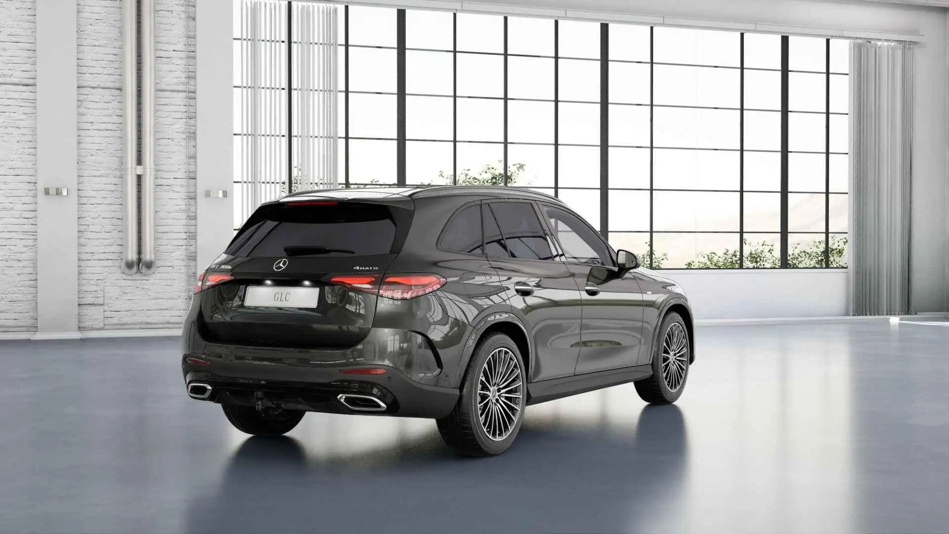 Mercedes-Benz GLC 300 300e 4MATIC Sport Edition Gris - 2
