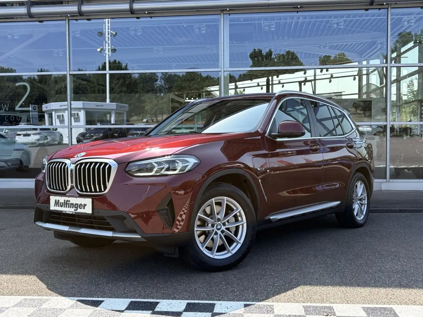 BMW X3 0e Sports.SurView Live-Navi HiFi DAB Park+ Rosso - 2