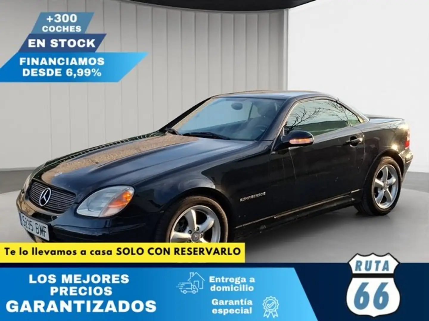 Mercedes-Benz SLK 200 Kompressor Negro - 1