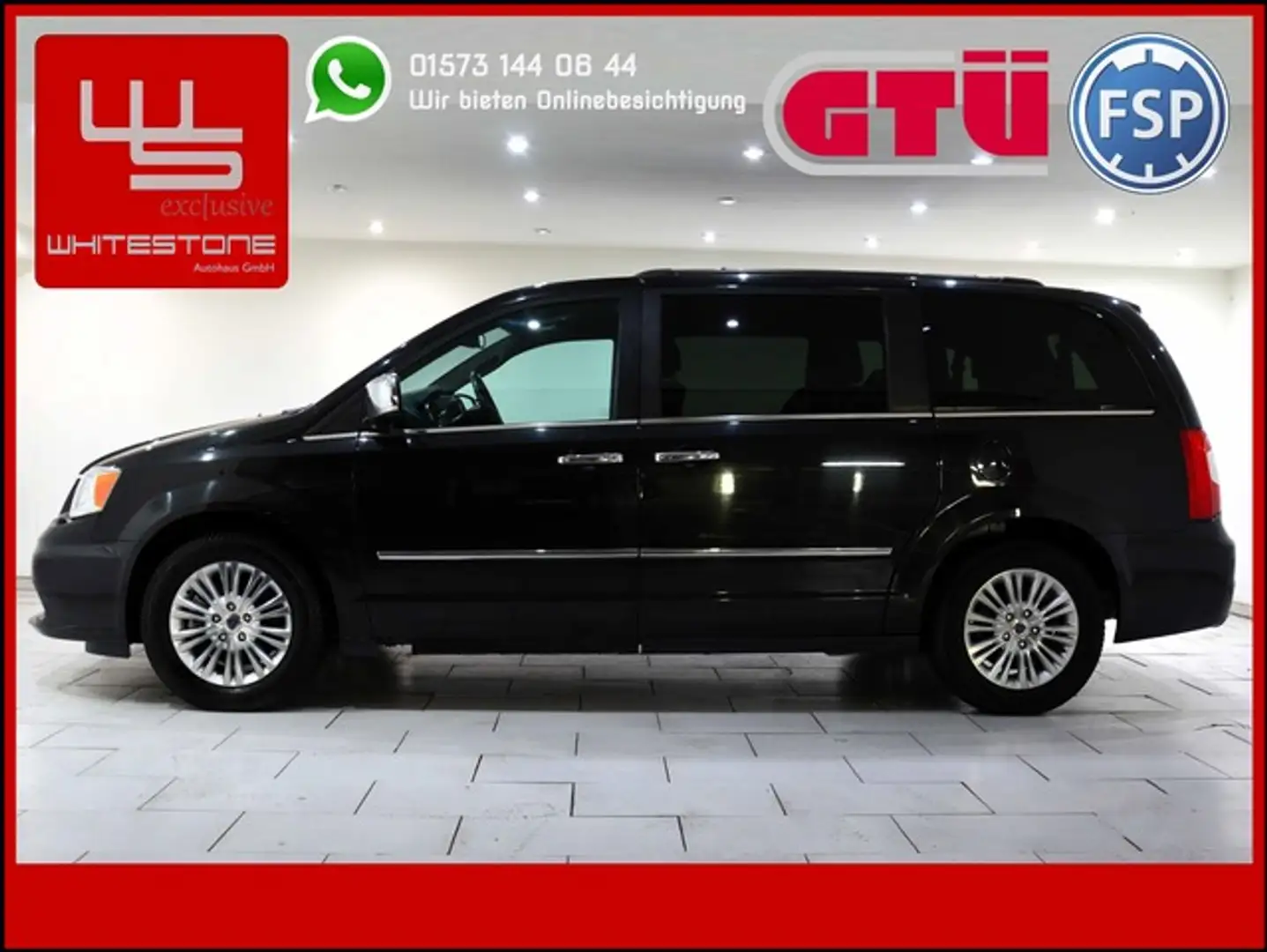Lancia Voyager S ** Behindertengerecht ** AHK ** 7 Sitz Schwarz - 1