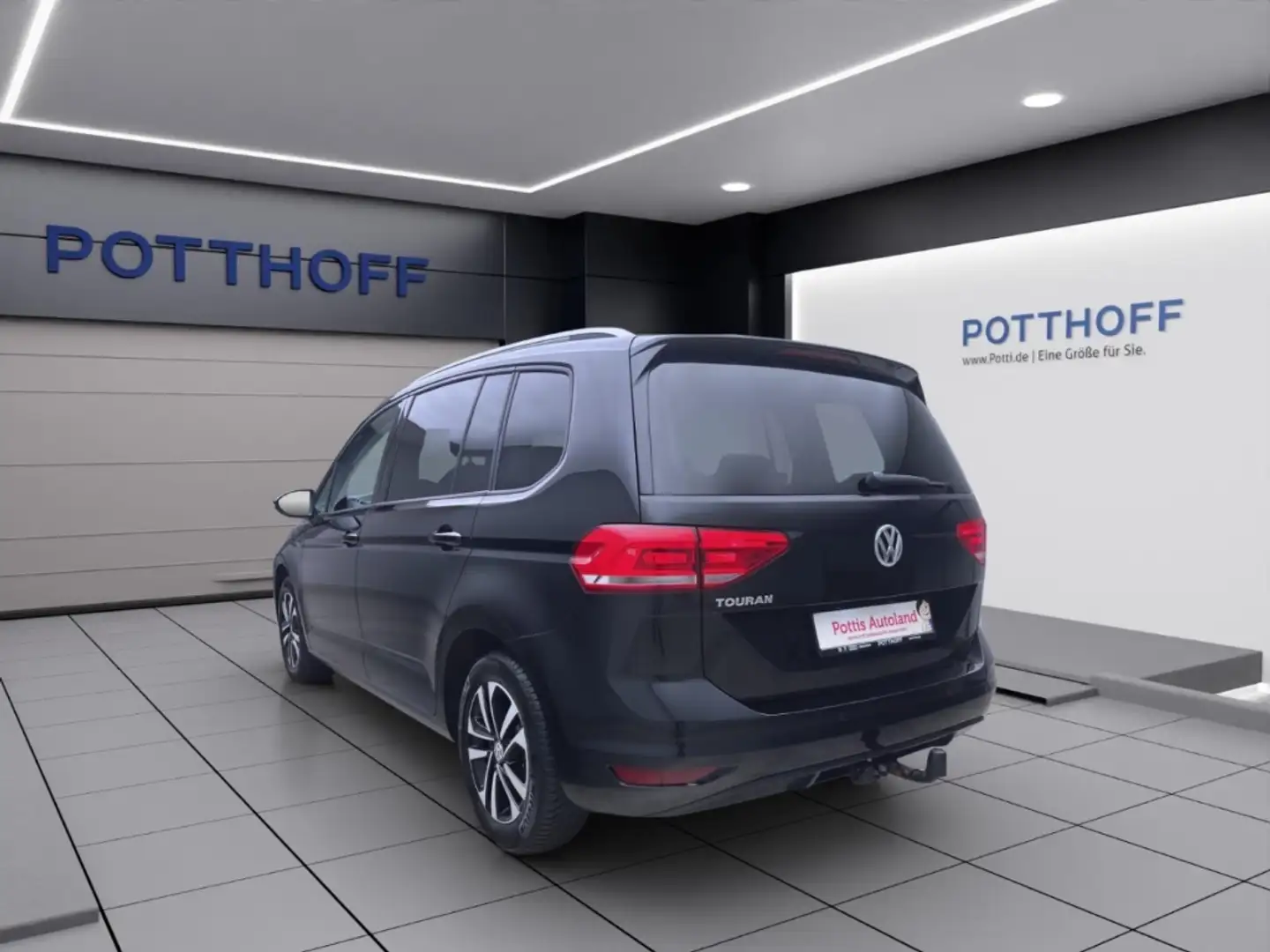 Volkswagen Touran 1.5 TSI UNITED NAVI 7-S SITZHZG KLIMA Schwarz - 2