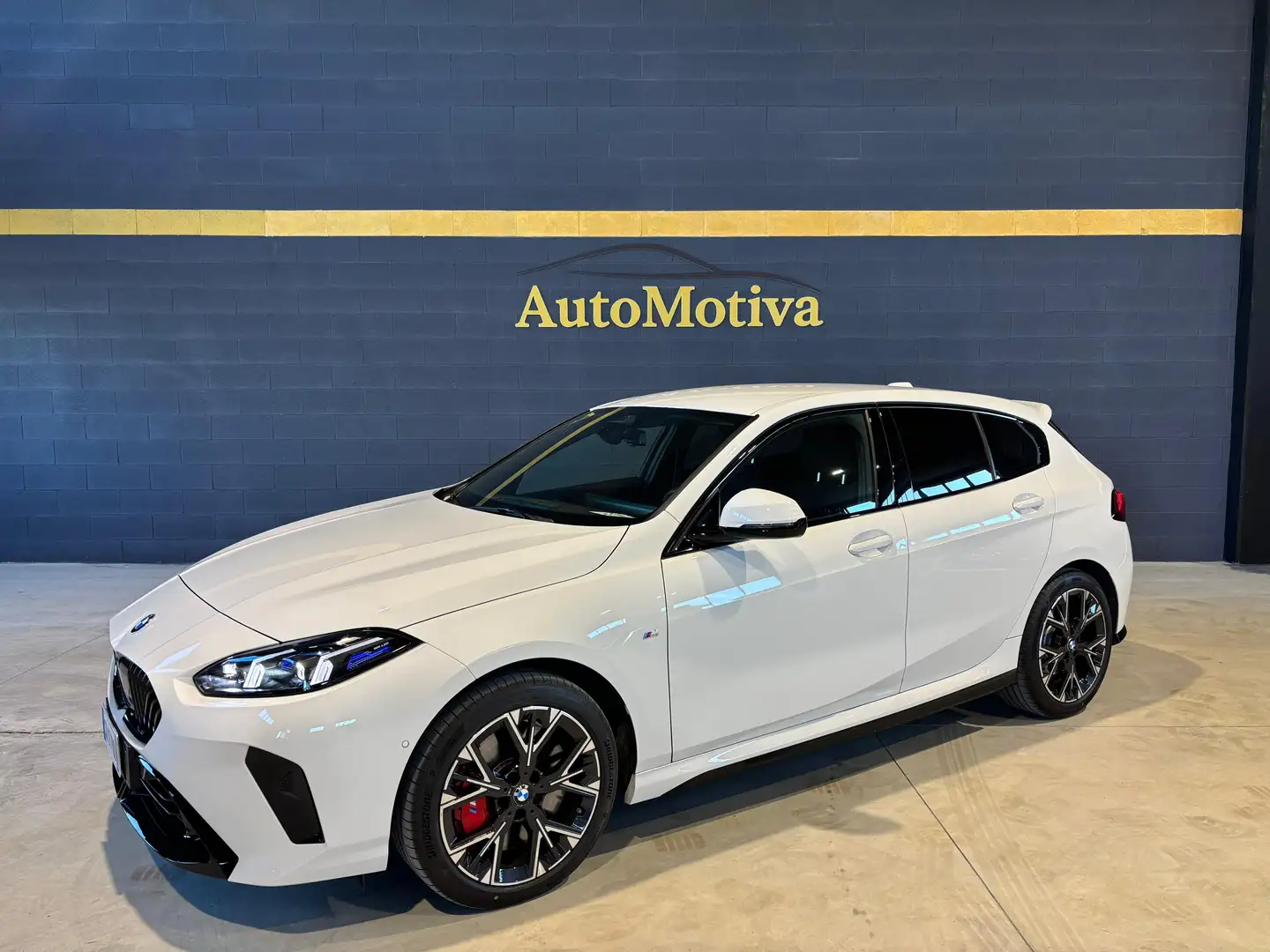 BMW 118 Serie 1 F70 118d MSport Pro auto Blanc - 1