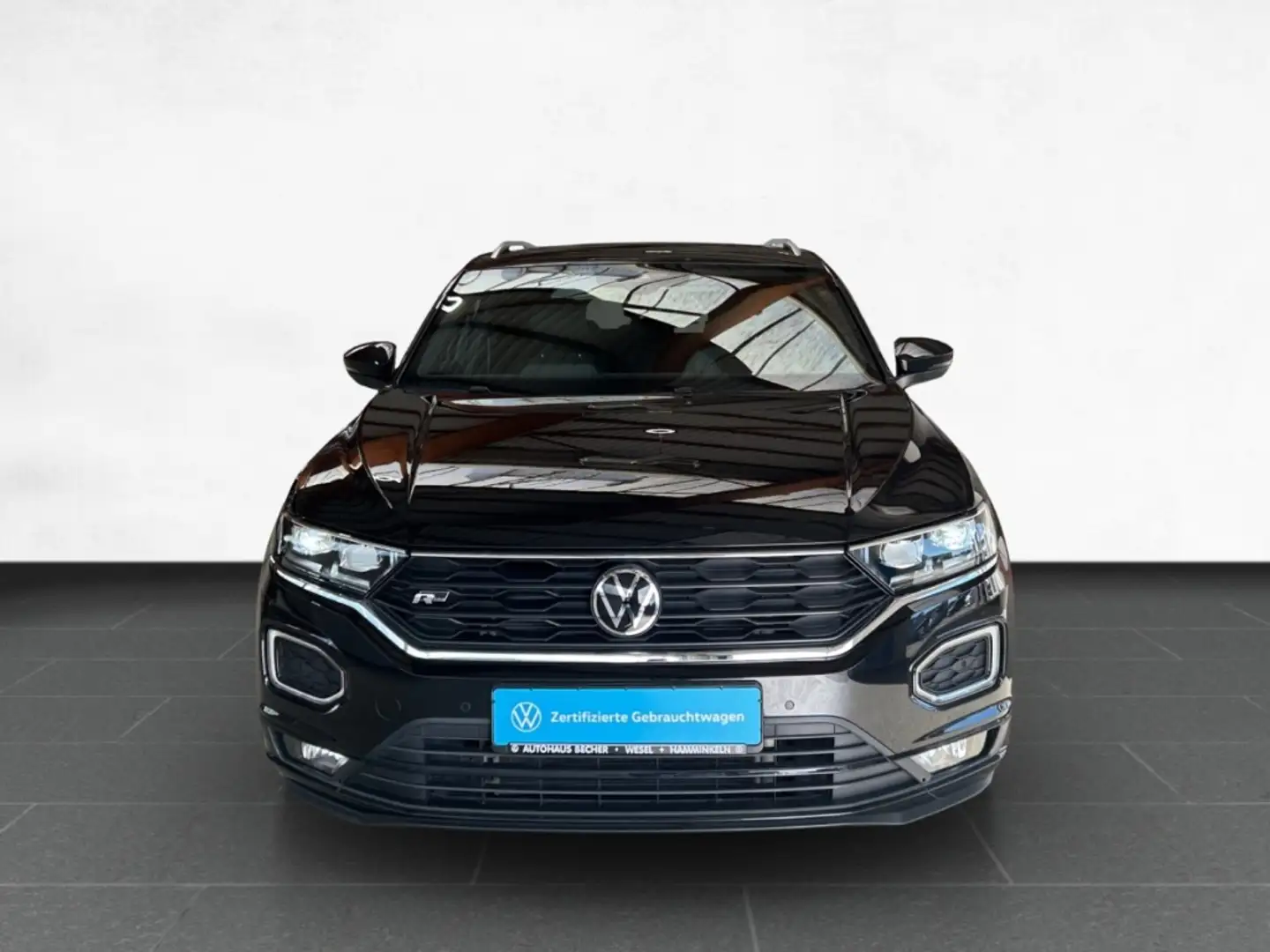 Volkswagen T-Roc 1.5 TSI DSG R-Line /Navi/LED/Pano Schwarz - 2