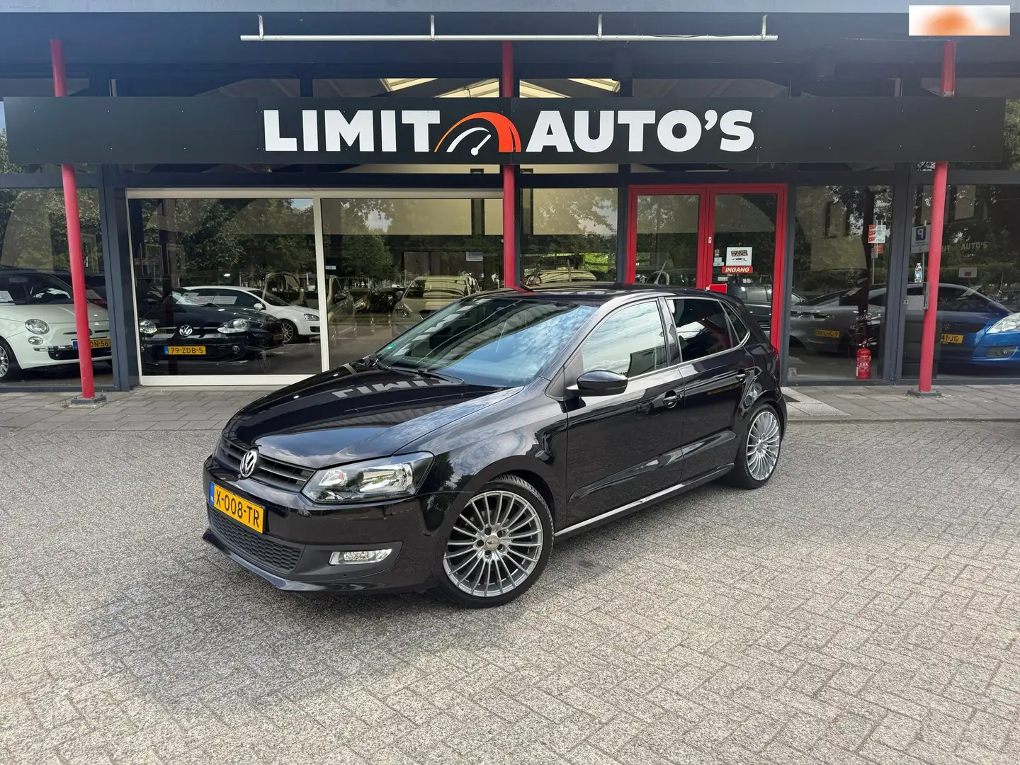 Volkswagen Polo 1.4-16V Comfortline/Climate/Cruise/Navi/Pdc/Stoel. Zwart - 1