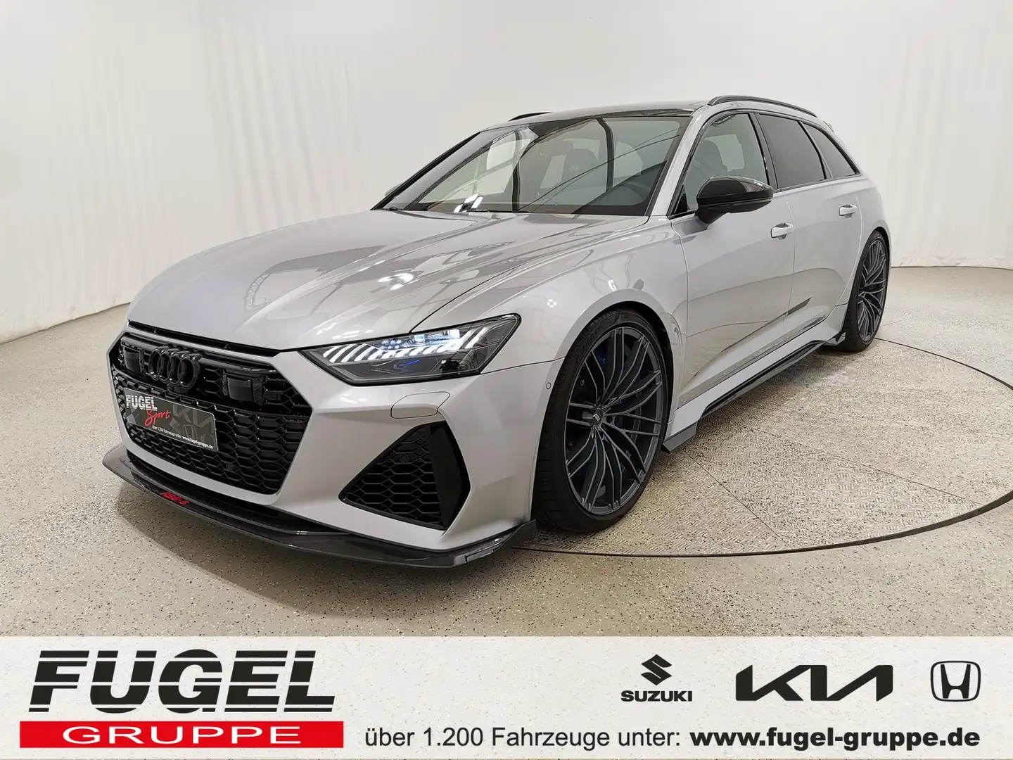 Audi RS6 RS 6 Avant ABT-S quattro Keramik|Carbon|VMAX 320 Argent - 1