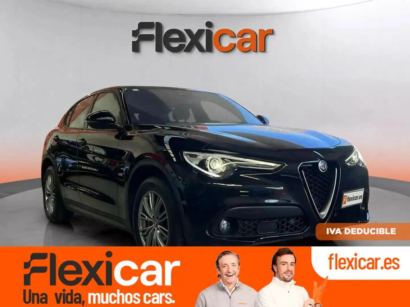Alfa Romeo Stelvio 2.2 Diesel 140kW (190cv) SPRINT AWD Negro - 1