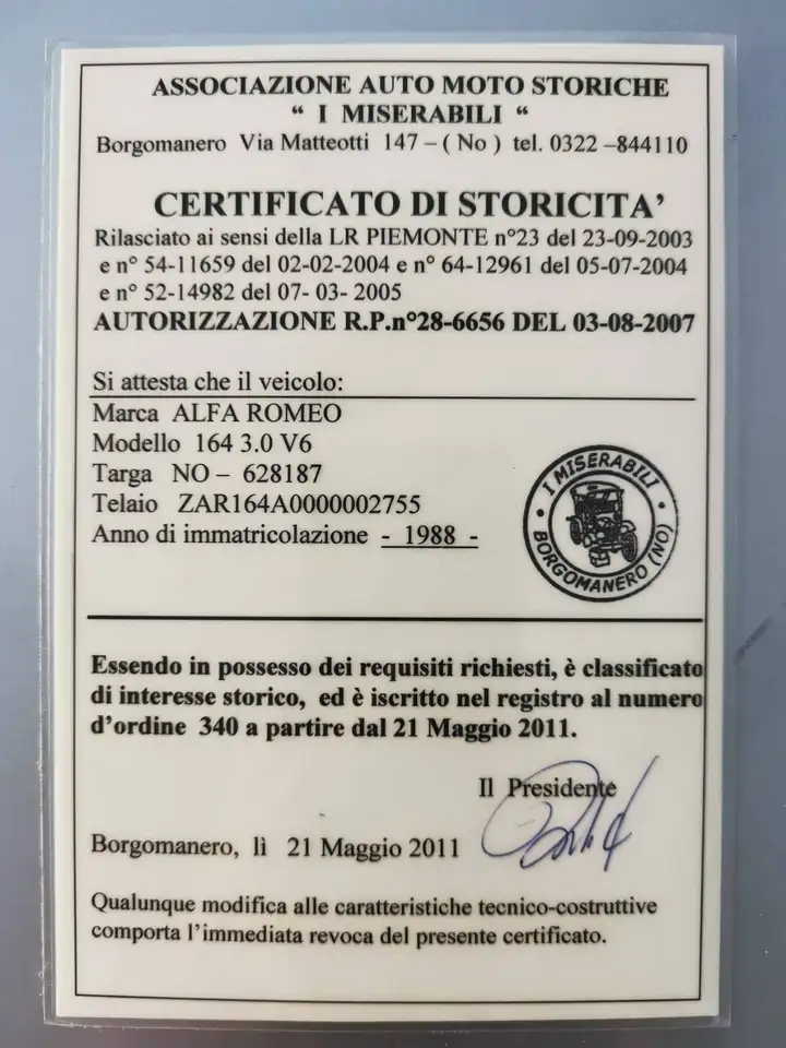 Alfa Romeo 164 3.0 V6, foto 9