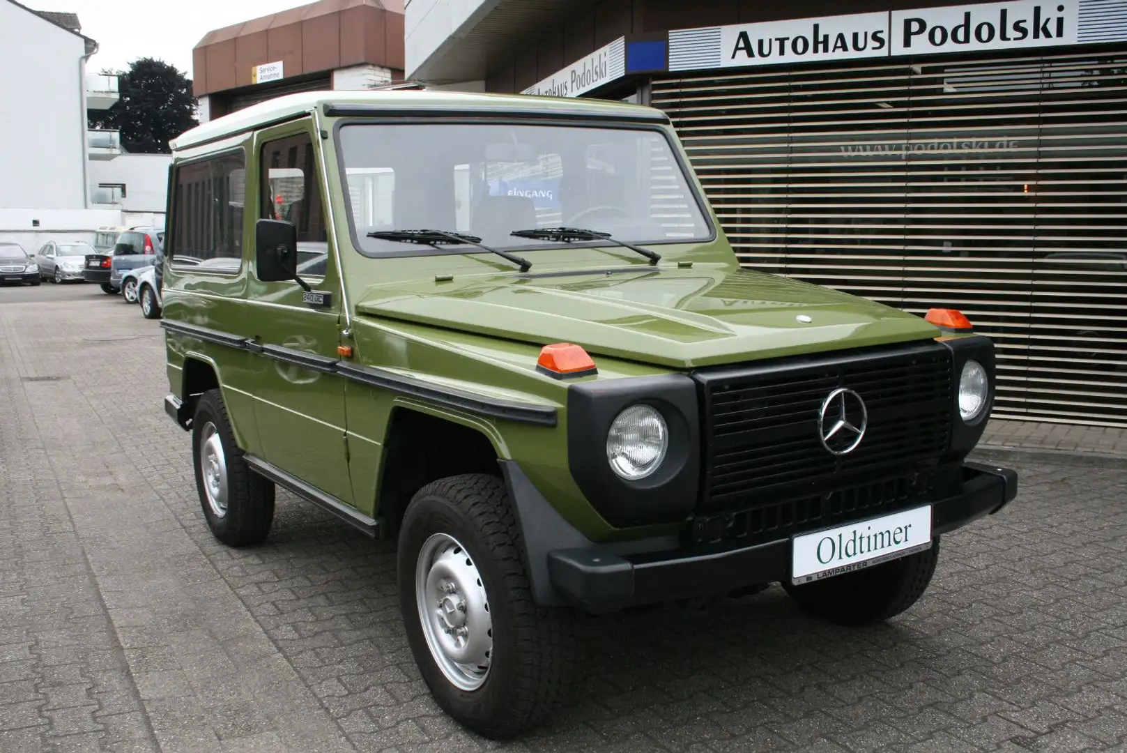 Mercedes-Benz G 240 240 GD Kurz 460.3|Clas.Data|Oldtimer restauriert Grün - 1