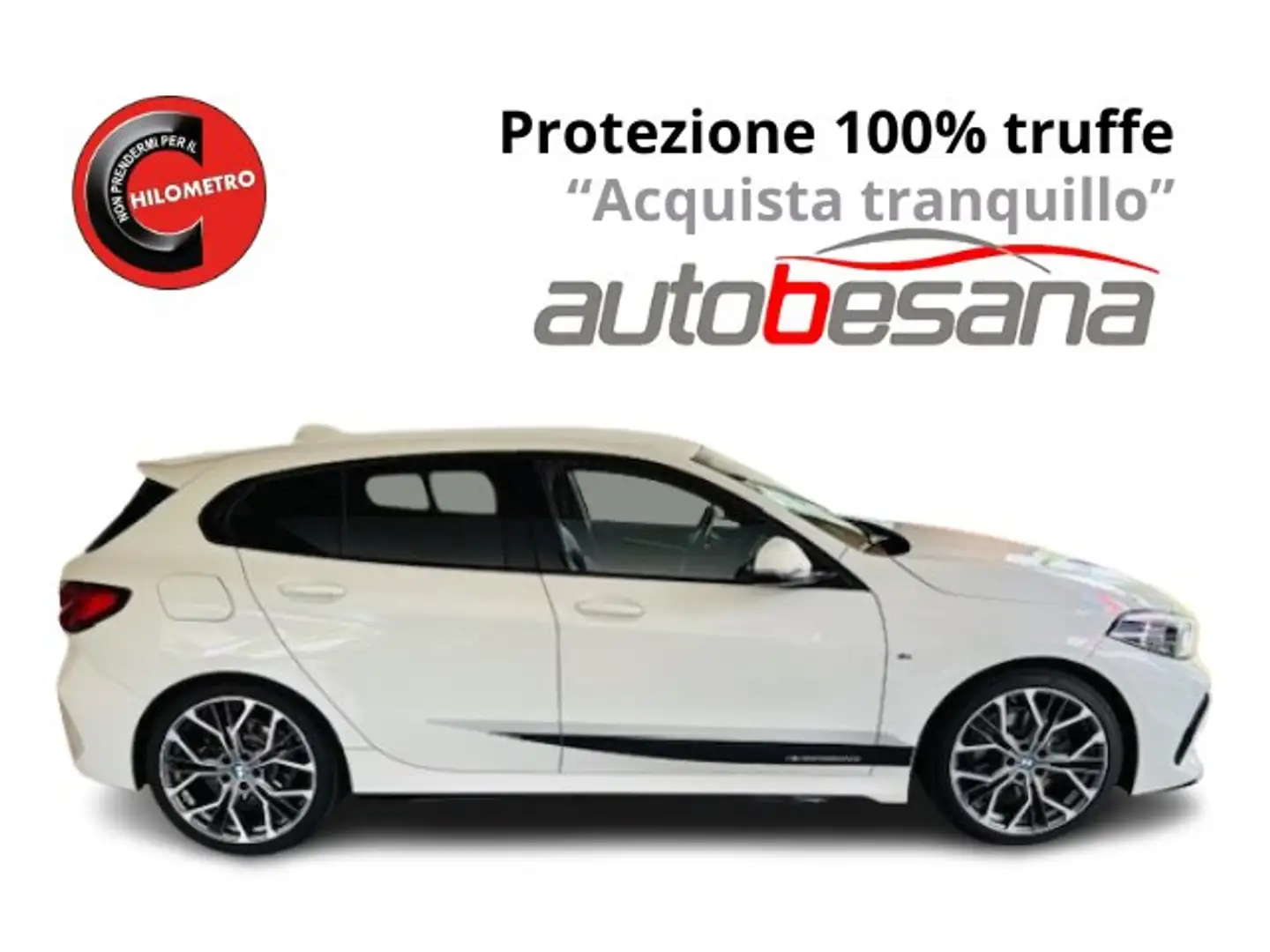 BMW 118 I Msport 140cv auto Blanco - 1