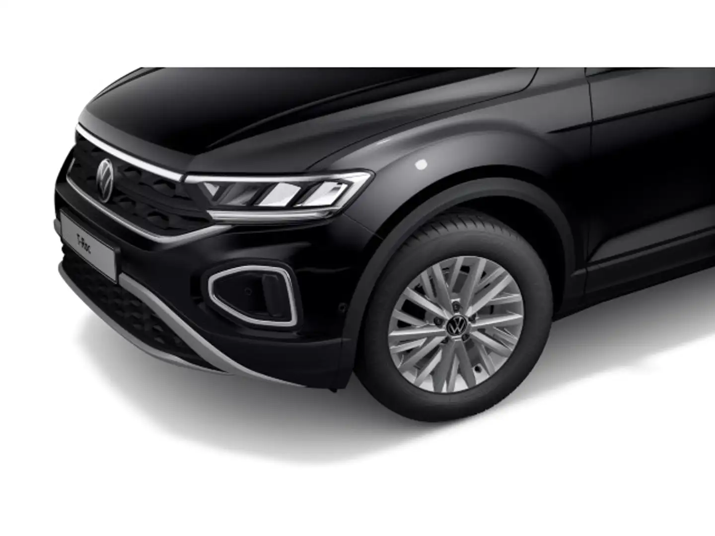 Volkswagen T-Roc T-ROC 1.0TSI 6-GANG NAVI SHZ KAMERA REAR VIEW AC Schwarz - 2