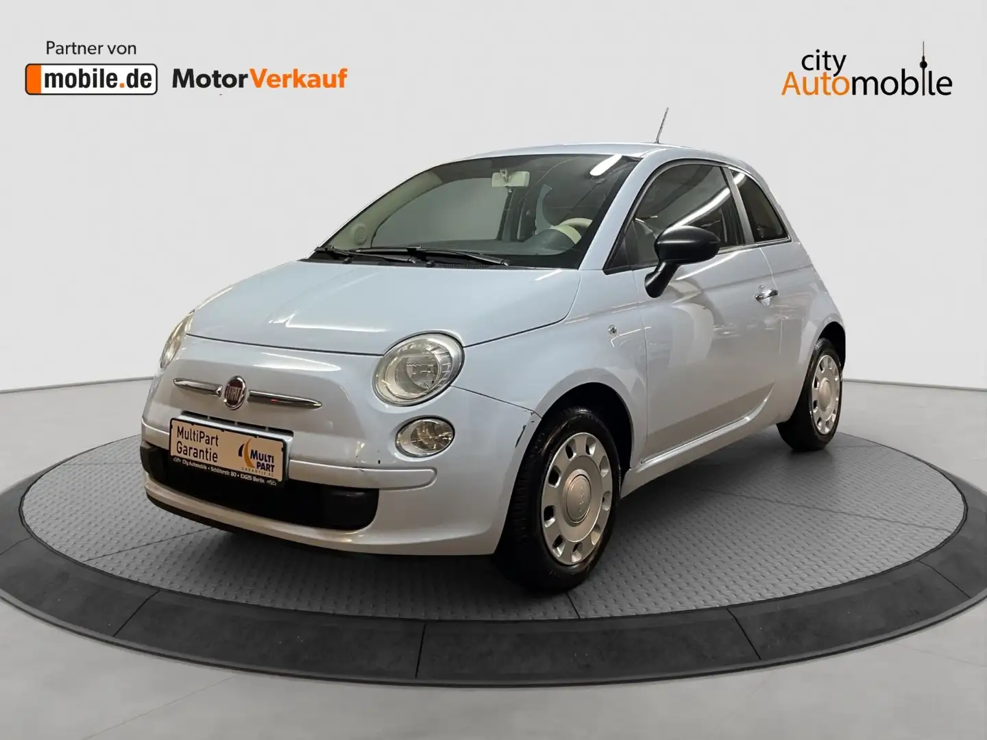 Fiat 500 Pop/Bluetooth Bleu - 1