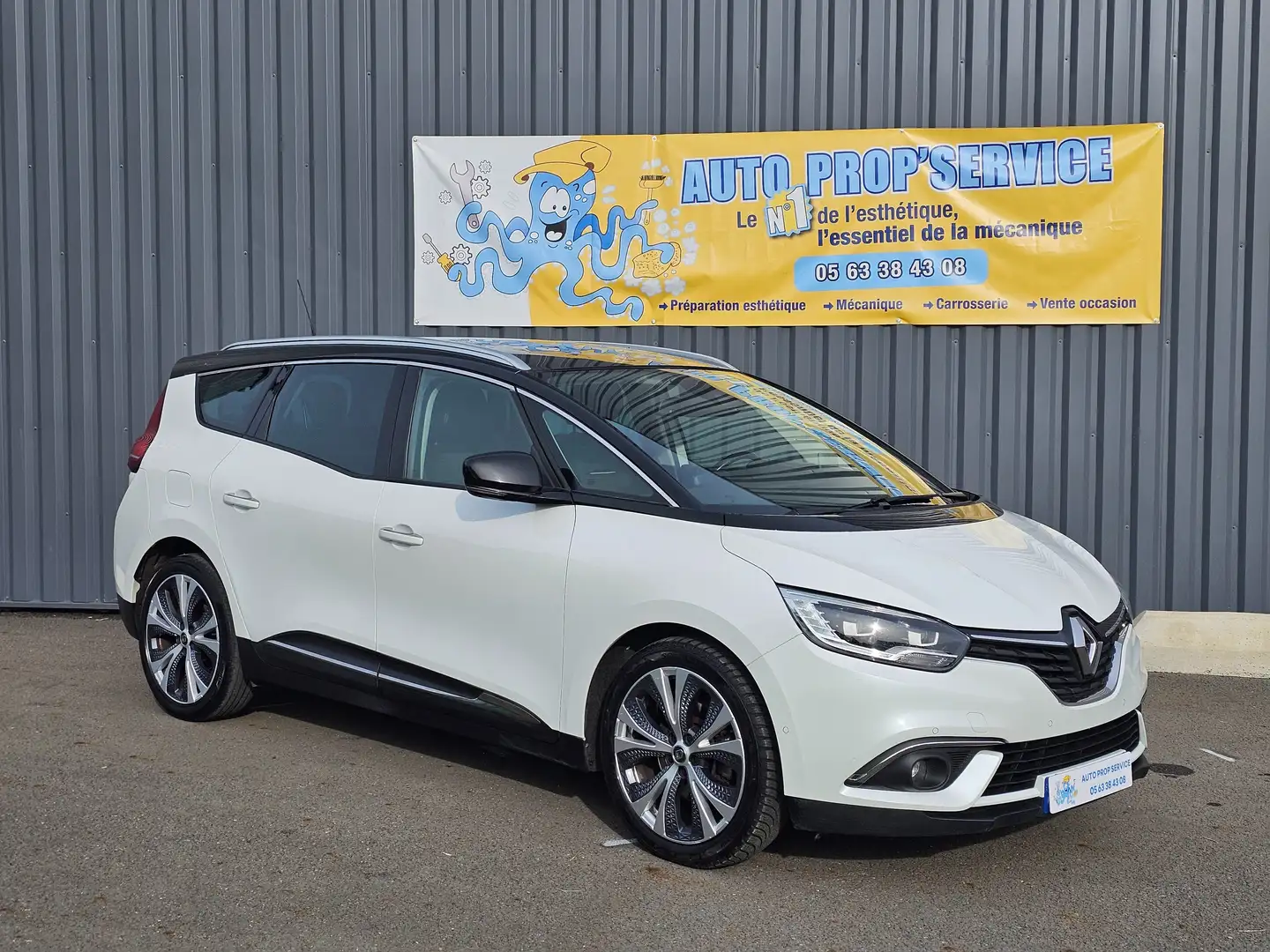 Renault Grand Scenic Grand Scenic IV 1.5 DCI 110 ENERGY INTENS EDC 7PL Blanc - 2