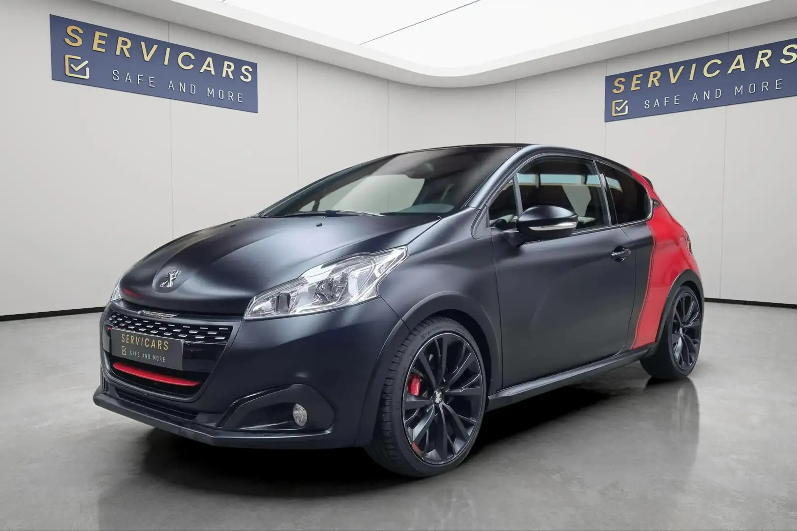 Peugeot 208 1.6 THP GTi by Sport/NAV/12 mois de garantie Noir - 1