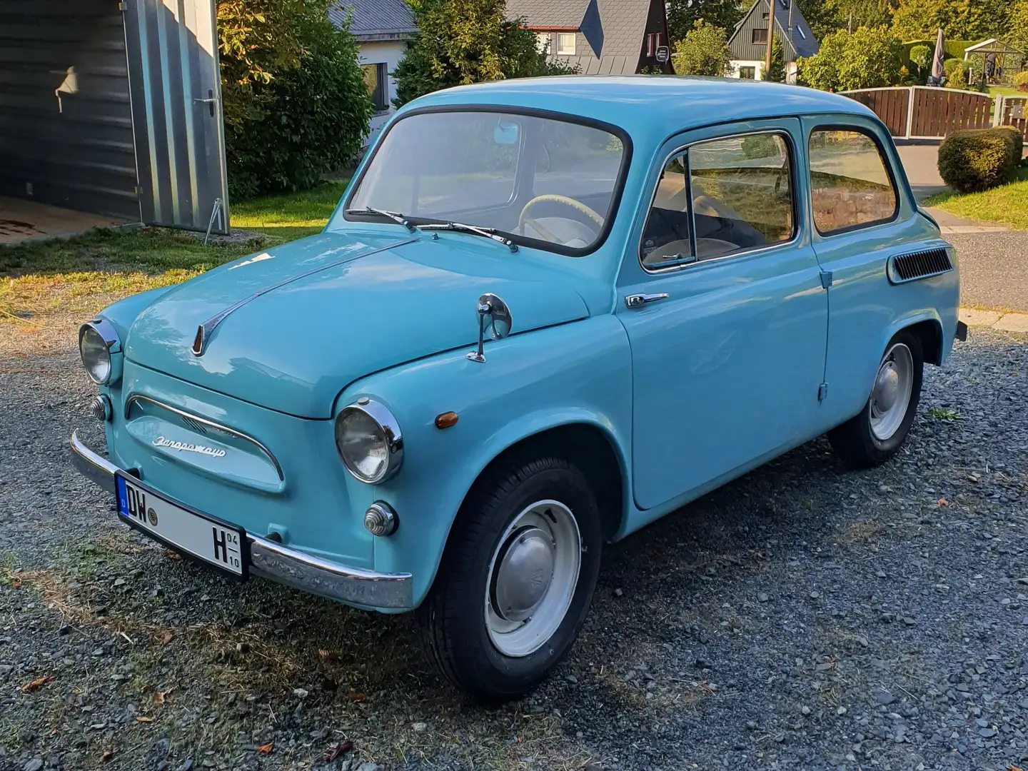 Oldtimer Saporoshez SAS 965 kleines Schmuckstück! Blau - 2